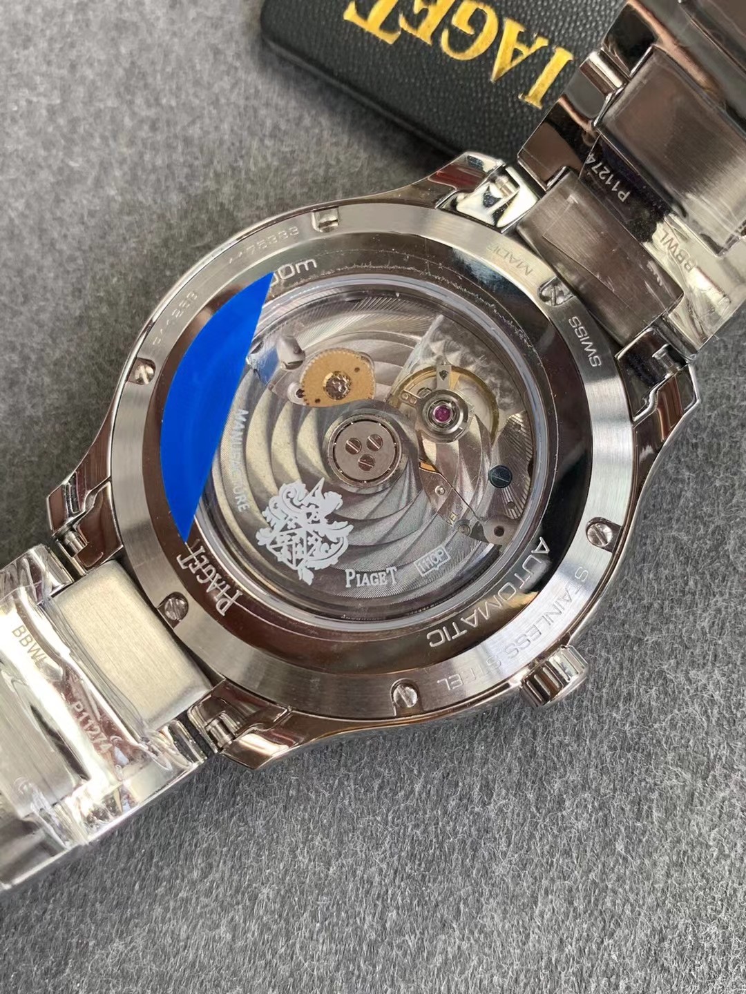 Mks Piaget-polos Watch Case Size42 mm x9.5 Technological Breakthrough 9015 Piaget Cal.1110 movement