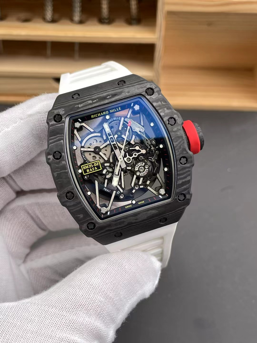 Richard Mille New/ Rm35-02 /94x44.5 mm /rmal1 movement