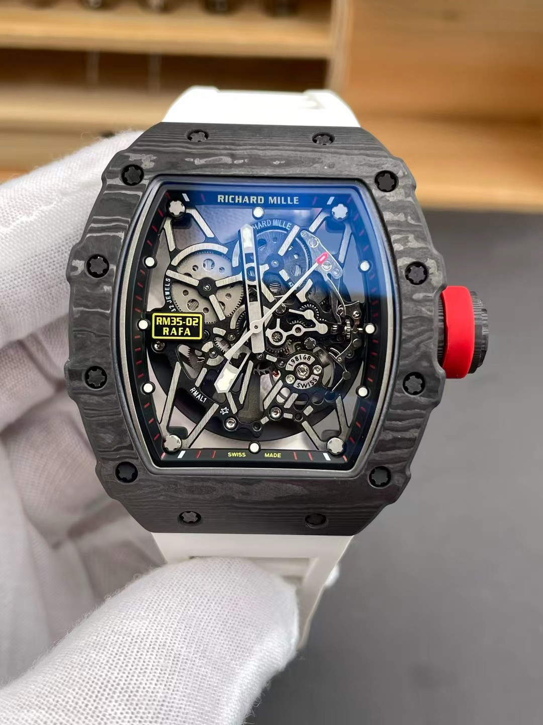 Richard Mille New/ Rm35-02 /94x44.5 mm /rmal1 movement