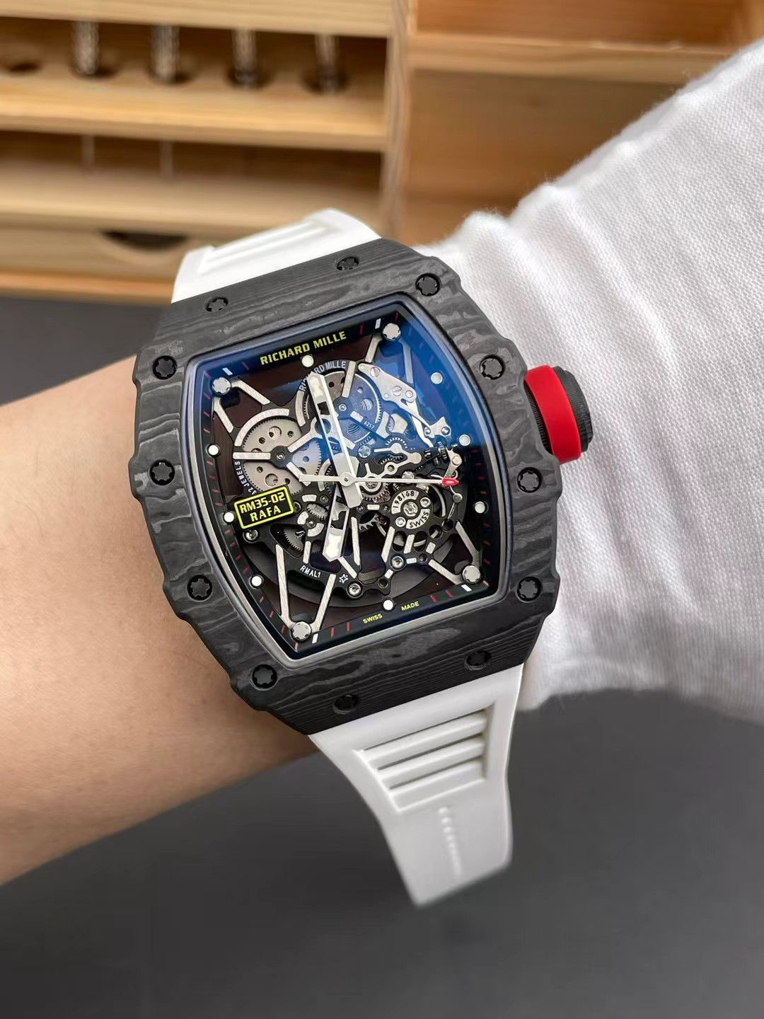 Richard Mille New/ Rm35-02 /94x44.5 mm /rmal1 movement