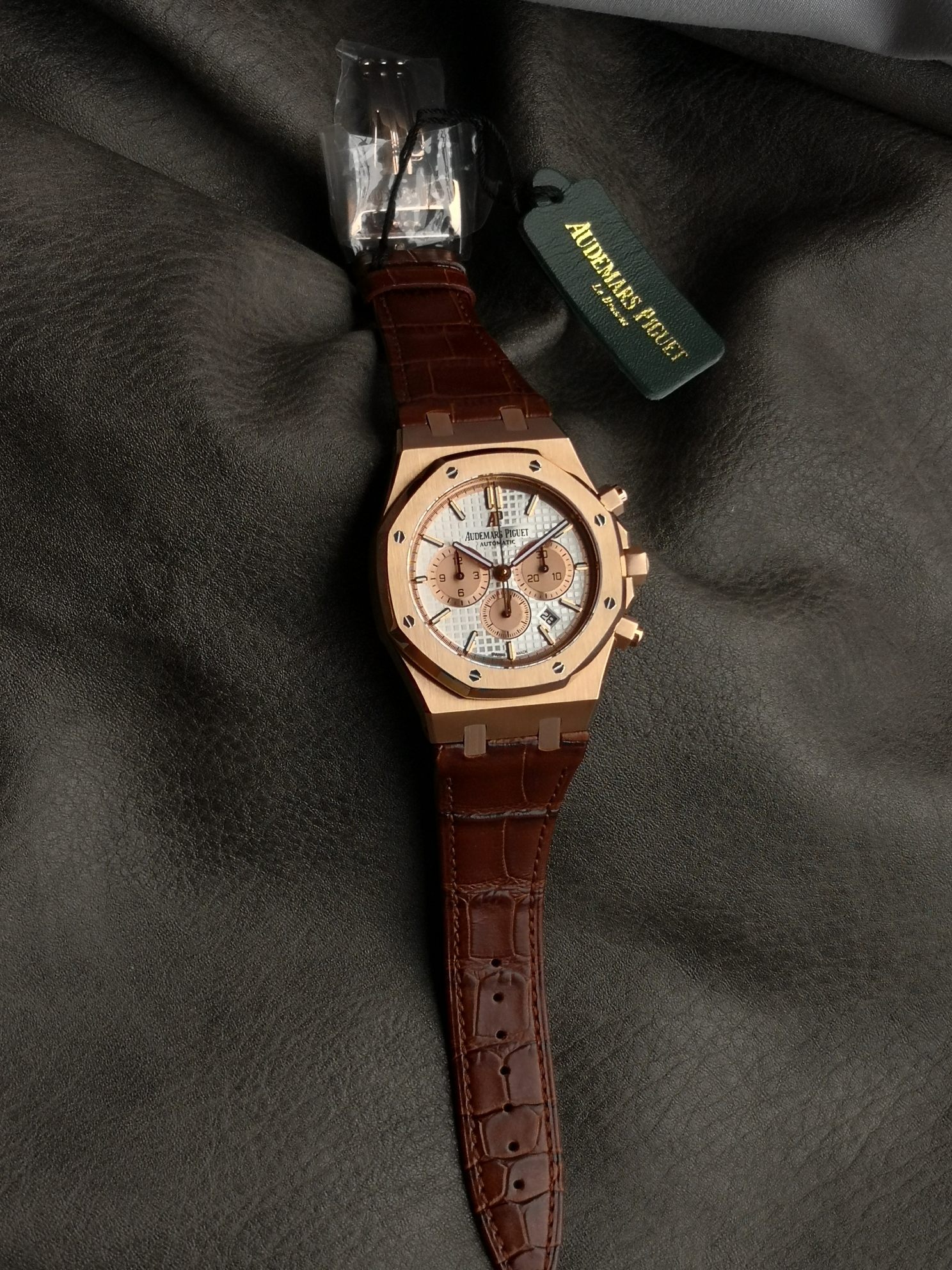 Audemars Piguet Om 26315or.oo.1256or.01 Watch Case Strap, 7750 Mechanicalchronograph,41