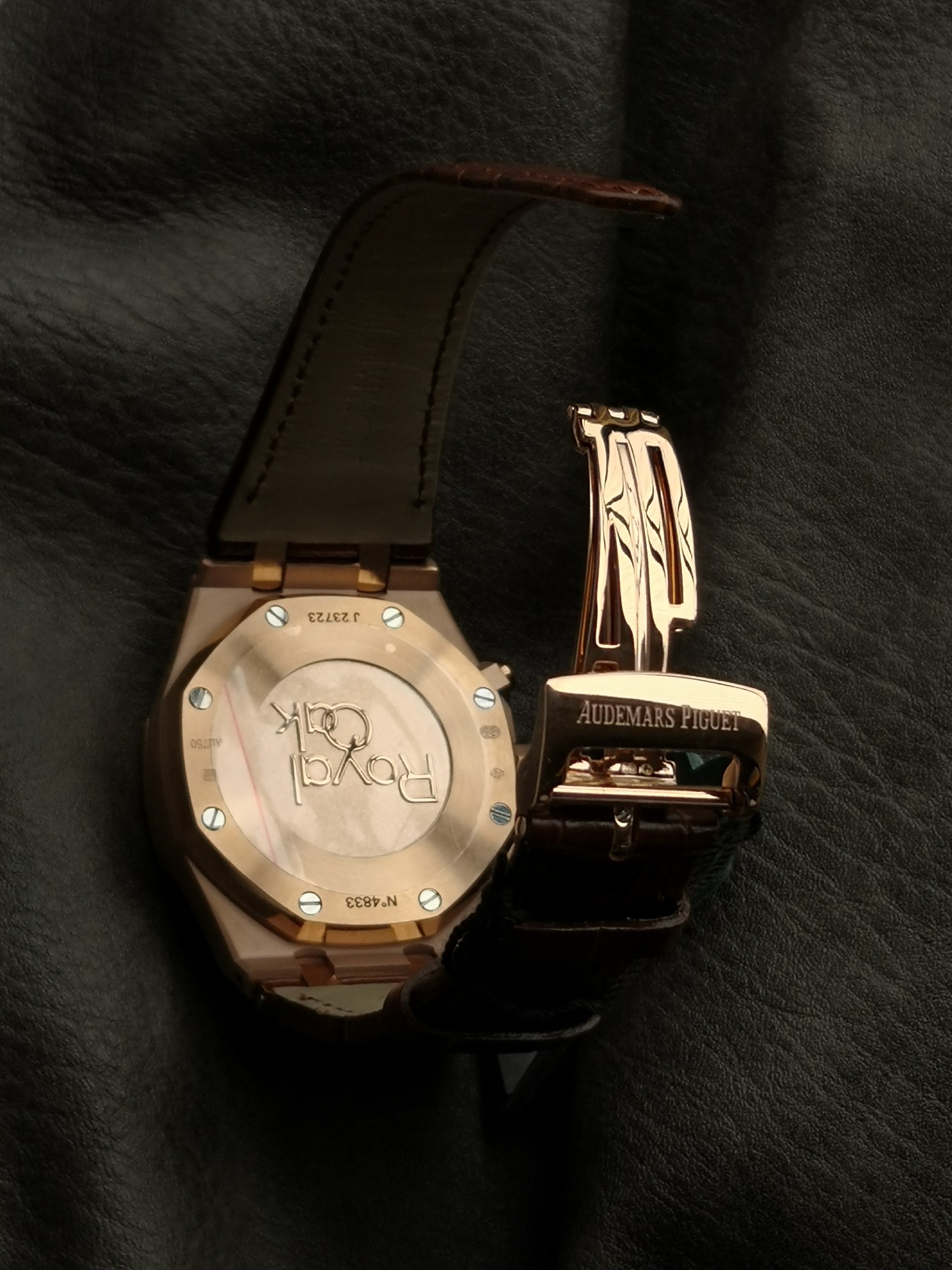 Audemars Piguet Om 26315or.oo.1256or.01 Watch Case Strap, 7750 Mechanicalchronograph,41