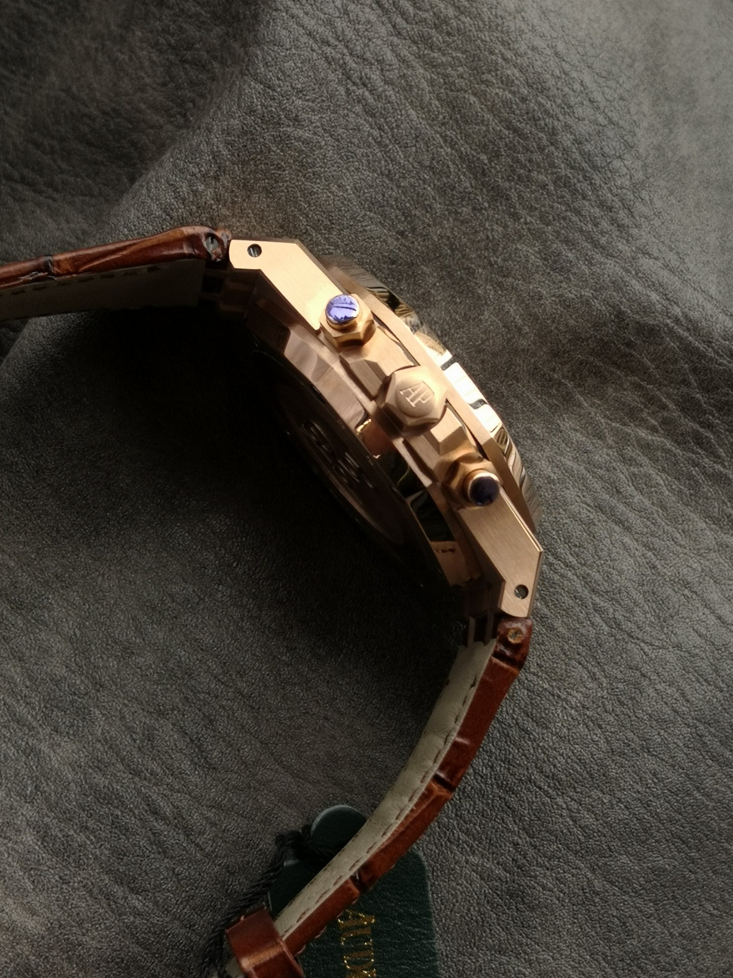 Audemars Piguet Om 26315or.oo.1256or.01 Watch Case Strap, 7750 Mechanicalchronograph,41