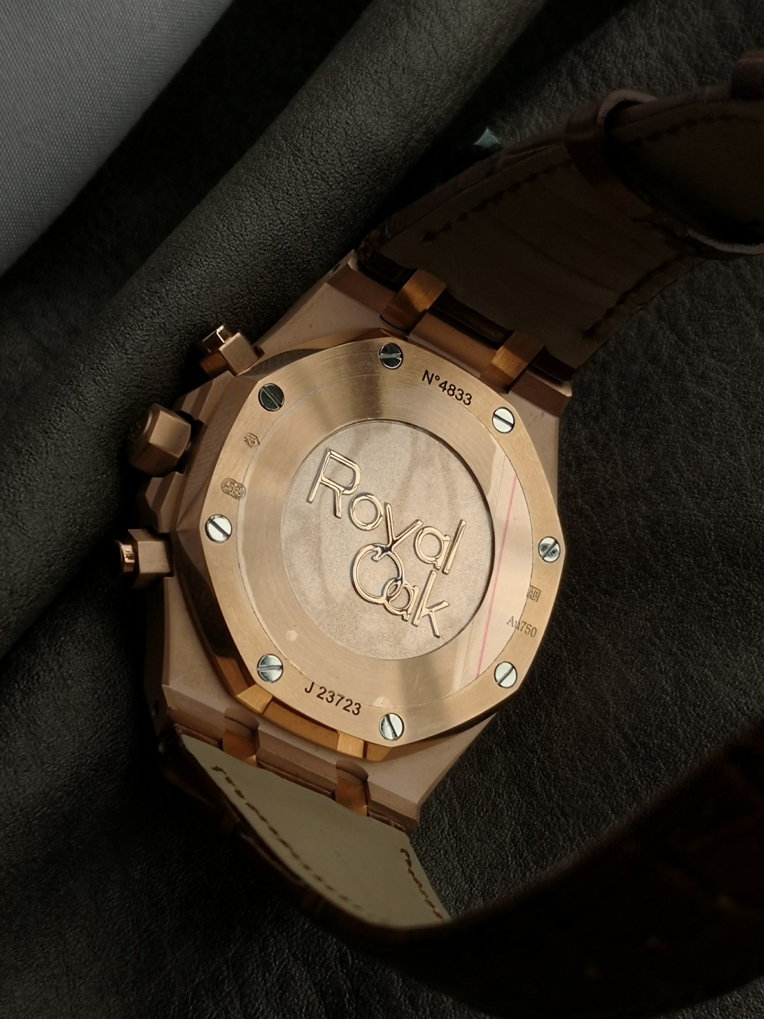 Audemars Piguet Om 26315or.oo.1256or.01 Watch Case Strap, 7750 Mechanicalchronograph,41