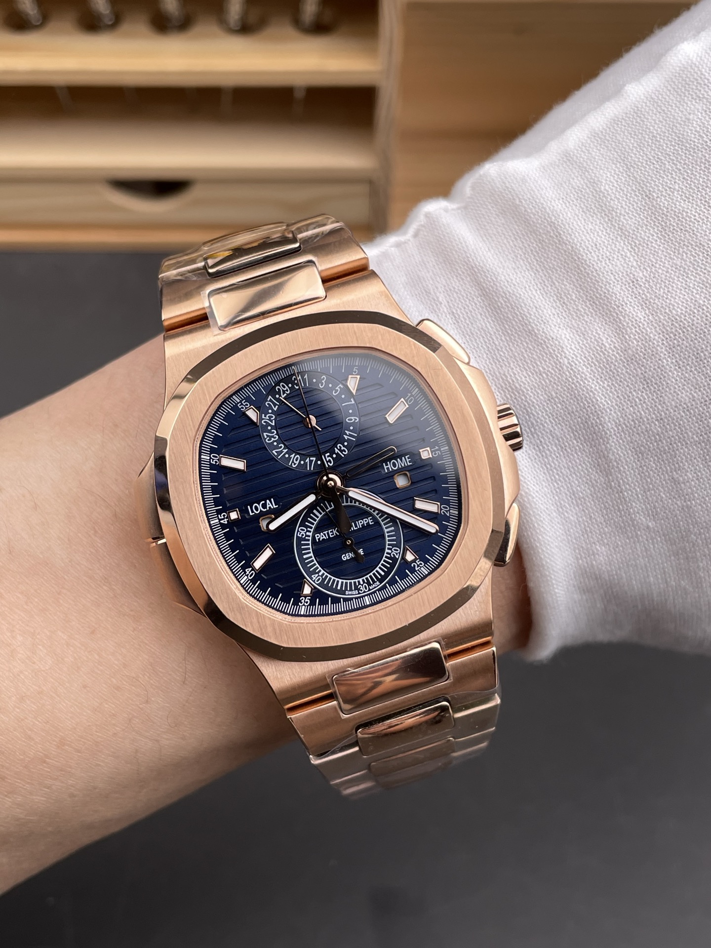 Patek Philippe P1 5990 Rose Gold Plated /5 mm /7750 28-520