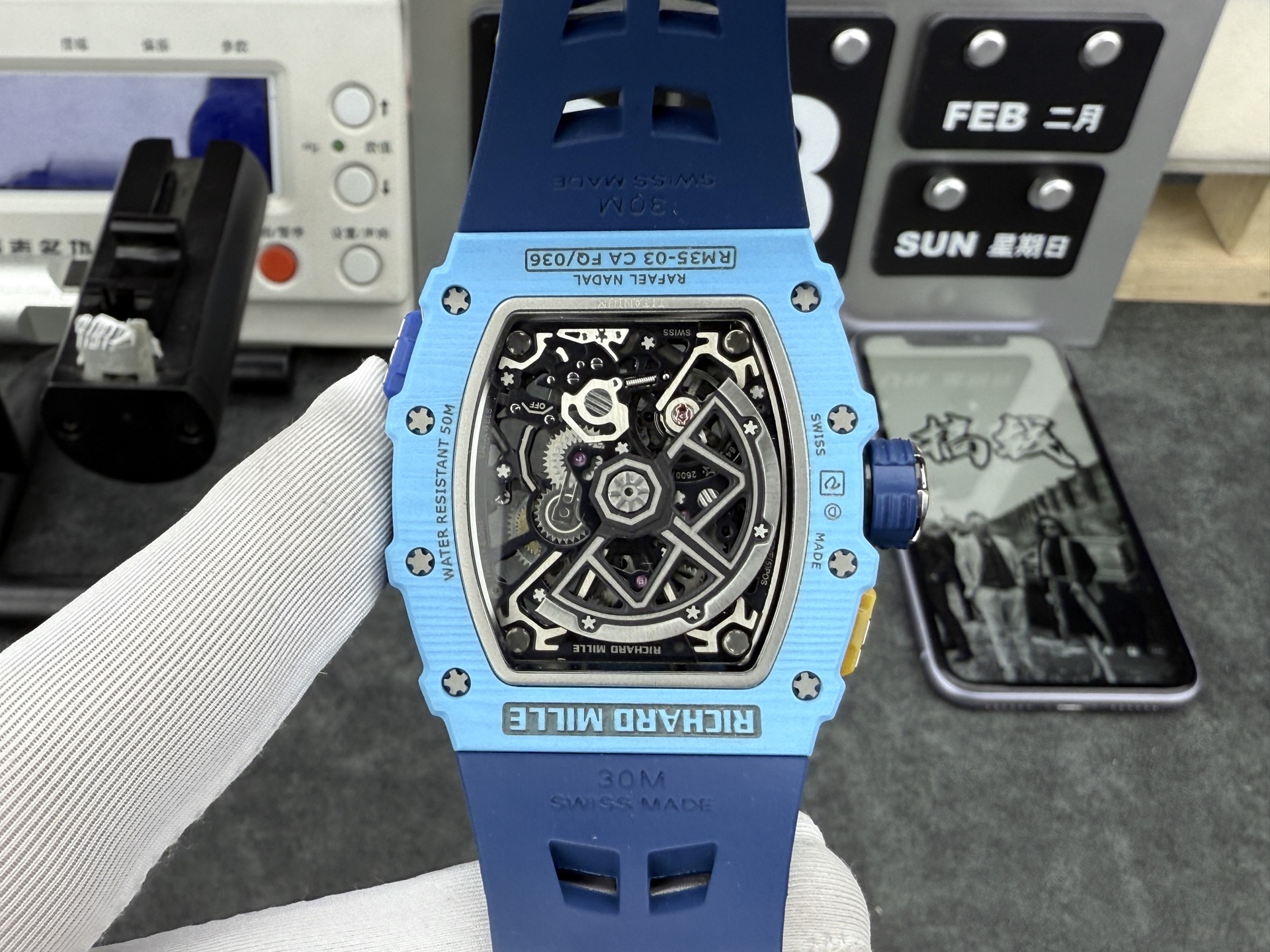 Richard Mille Rm35-03 /50x43.2 mm /rmal2