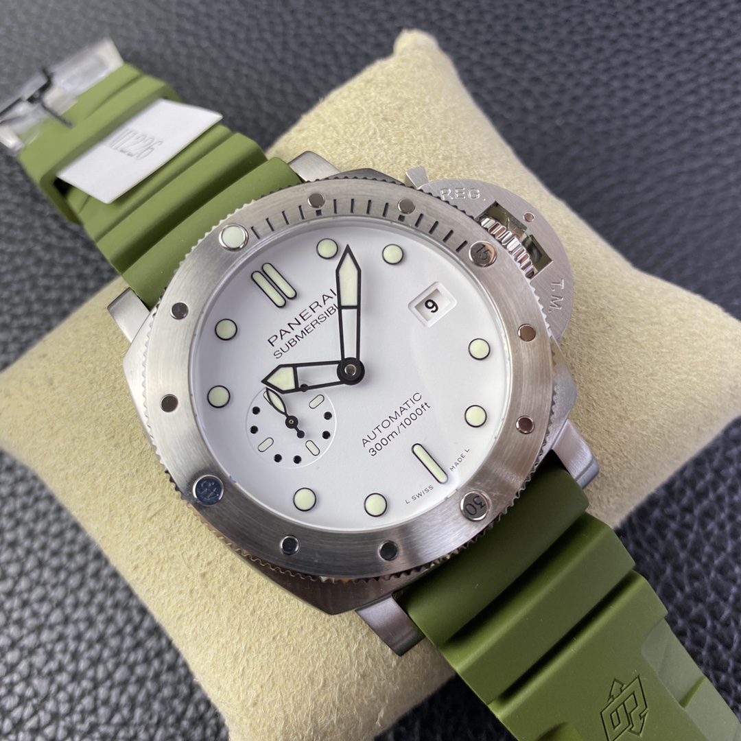 Panerai Sbfnew Style:paneraipam1226 44 Watch Dial Strap, ,deep Dive P9010 Movement, Thickness 7750 movement,movement Original