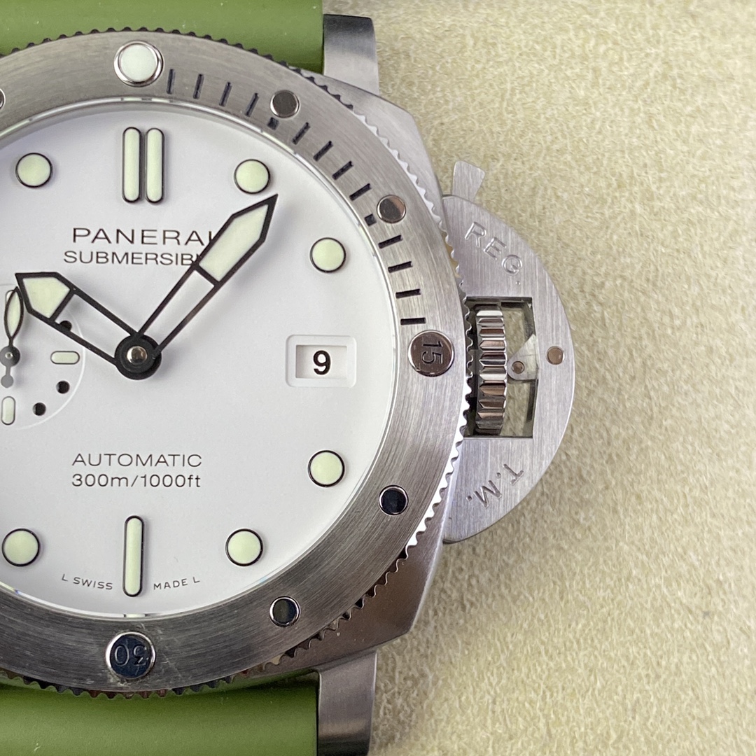 Panerai Sbfnew Style:paneraipam1226 44 Watch Dial Strap, ,deep Dive P9010 Movement, Thickness 7750 movement,movement Original