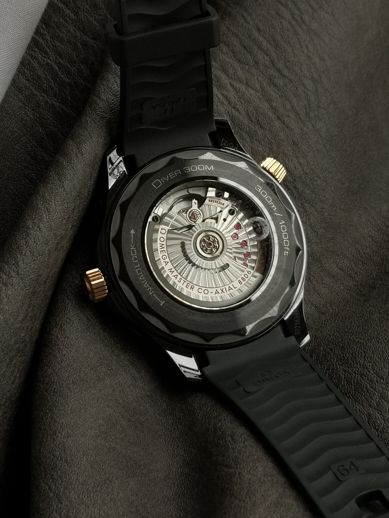 Omega Sb 001 Pvdwatch Case Watch Strap, Zro2ceramic Sedna 18k Ceramicwatch Dial 18k Markers Hands Super-luminovaluminous 8806 Mechanical,5