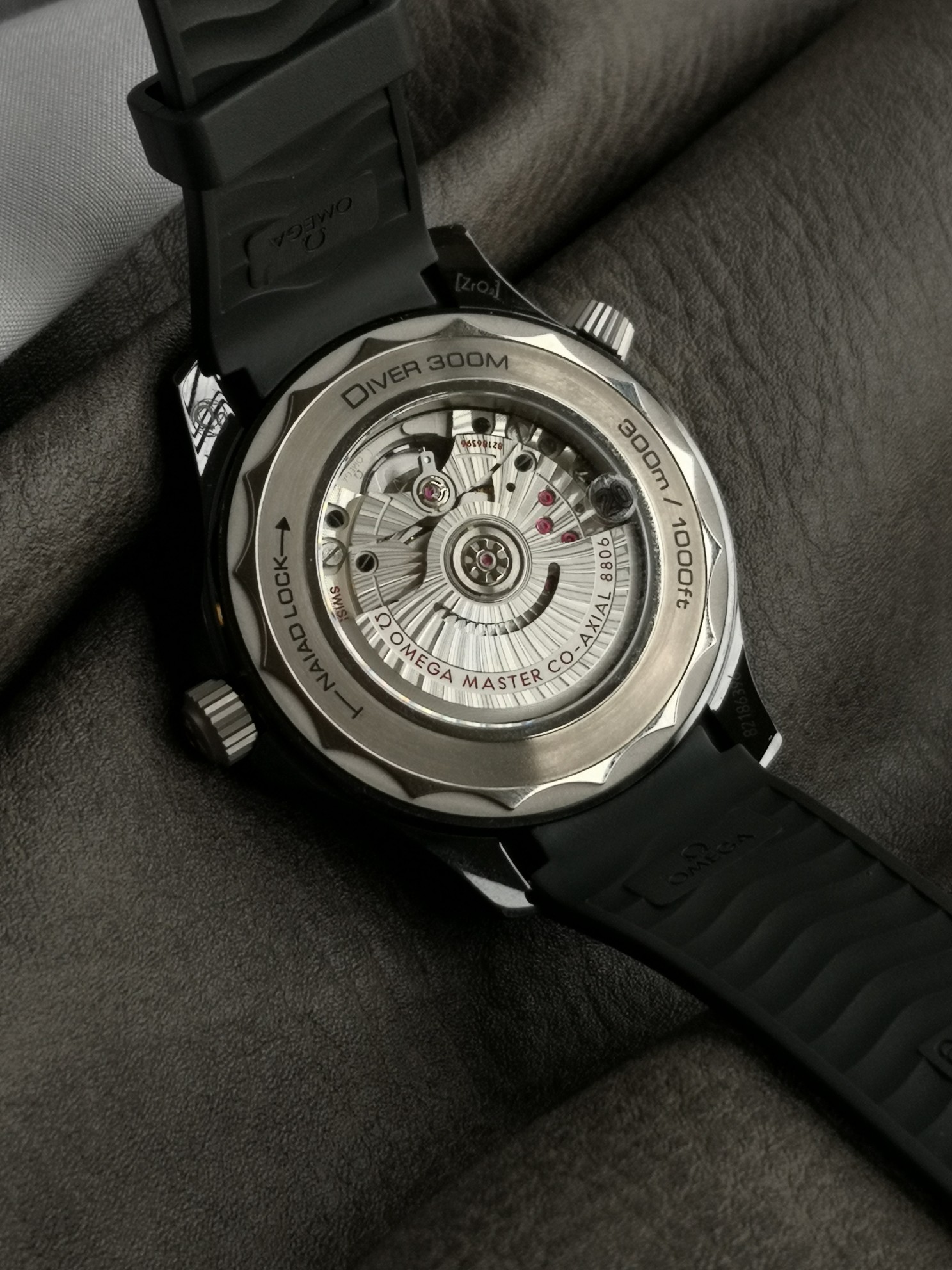 Omega Sb 001 Ceramicwatch Case Watch Strap, Ceramic Titanium Hands Markers Pvd Super-luminovaluminous 8806 Mechanical,5