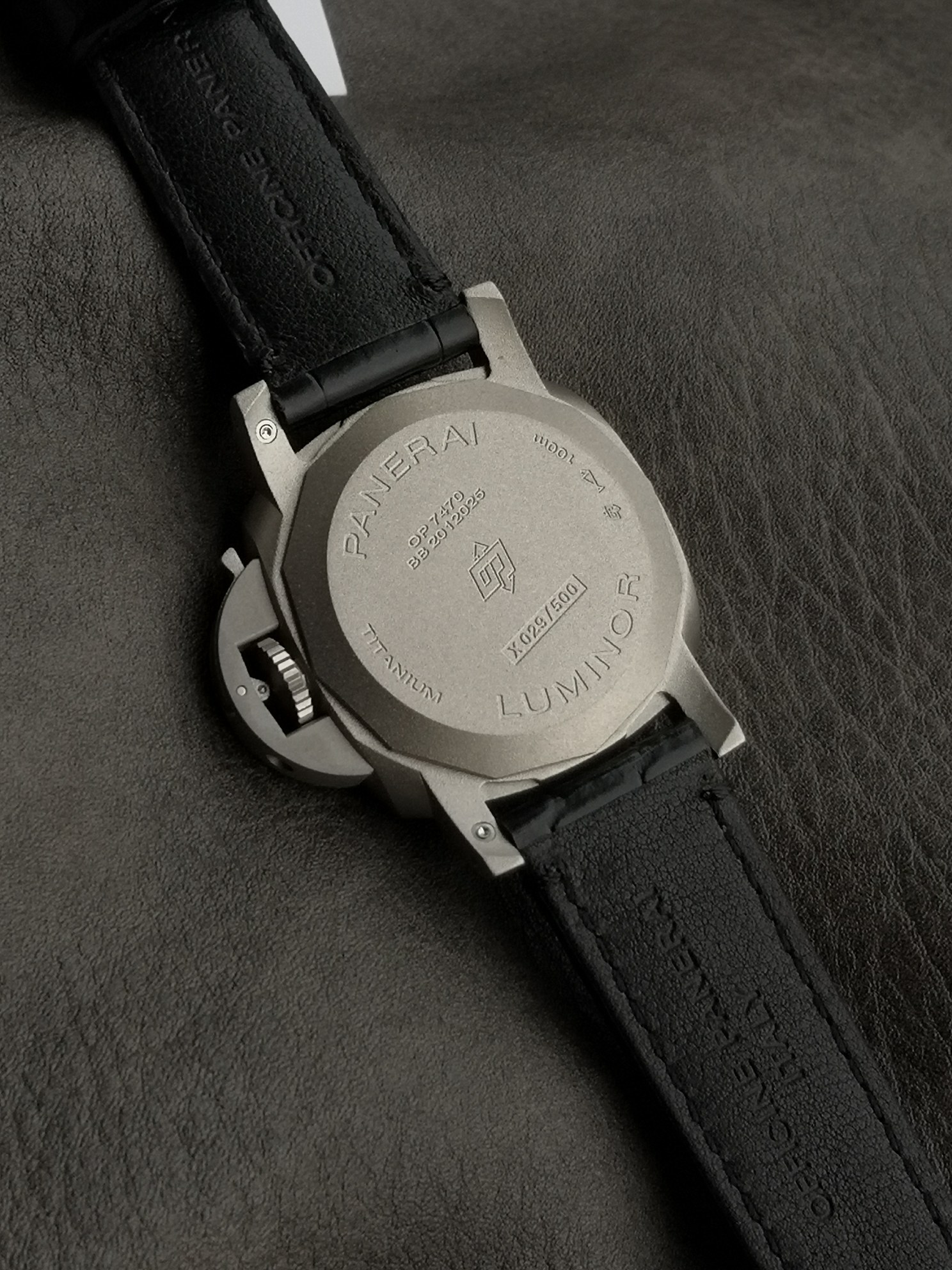 Panerai Sb Pam01279 Titaniumwatch Case Watch Strap, Luminous .3 Date Display,9 Cal.p.9010 Mechanical,42