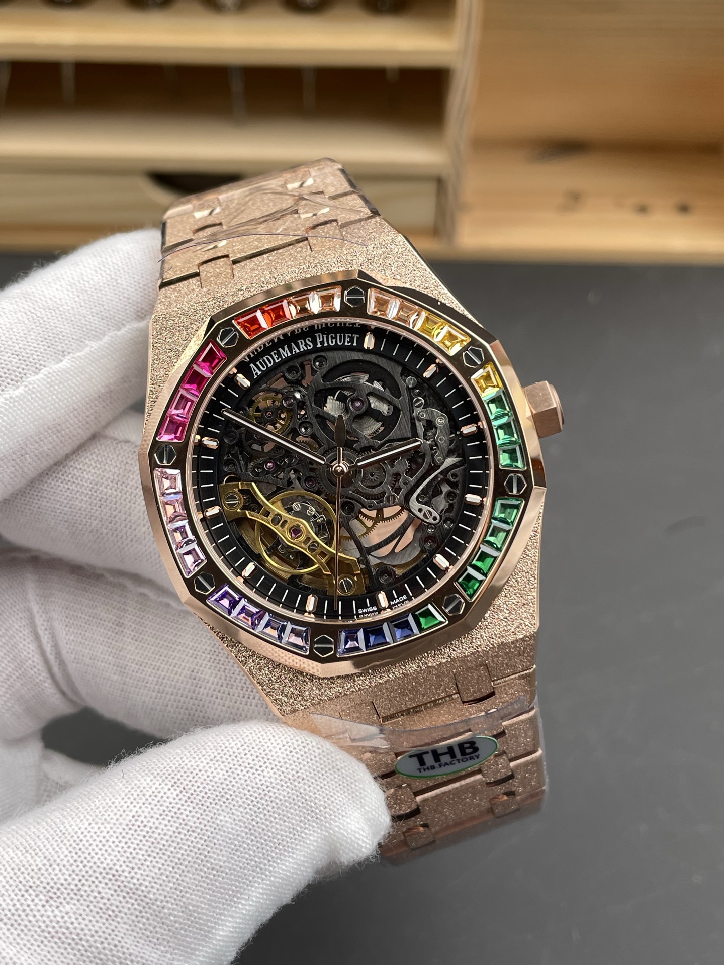 Audemars Piguet Thb 15412 Rose Gold Plated /41 mm /3132