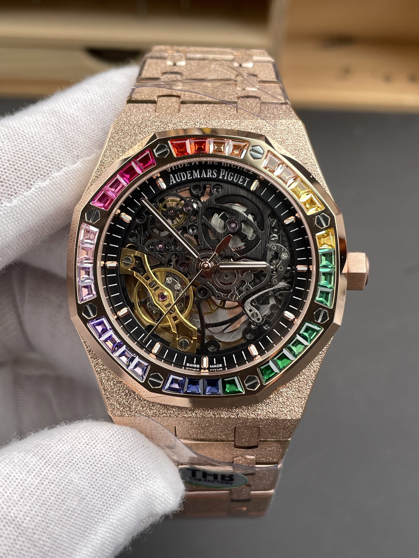 Audemars Piguet Thb 15412 Rose Gold Plated /41 mm /3132