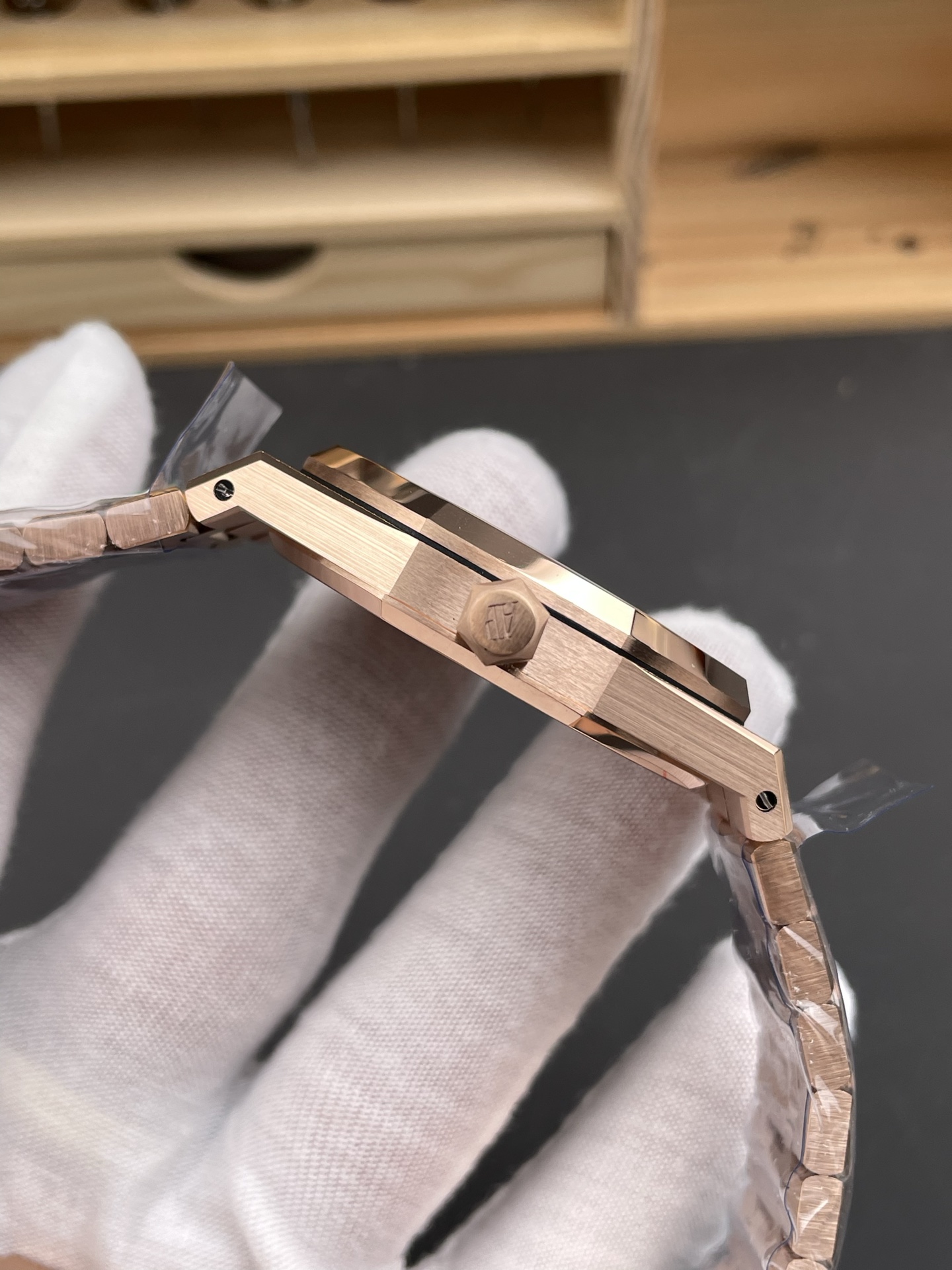 Audemars Piguet Thb 15412 Rose Gold Plated /41 mm /3132