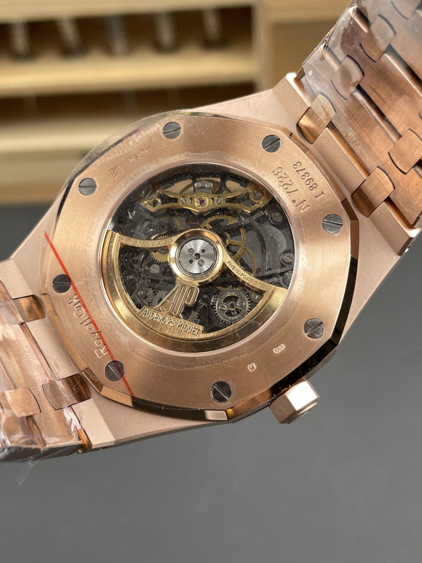 Audemars Piguet Thb 15412 Rose Gold Plated /41 mm /3132