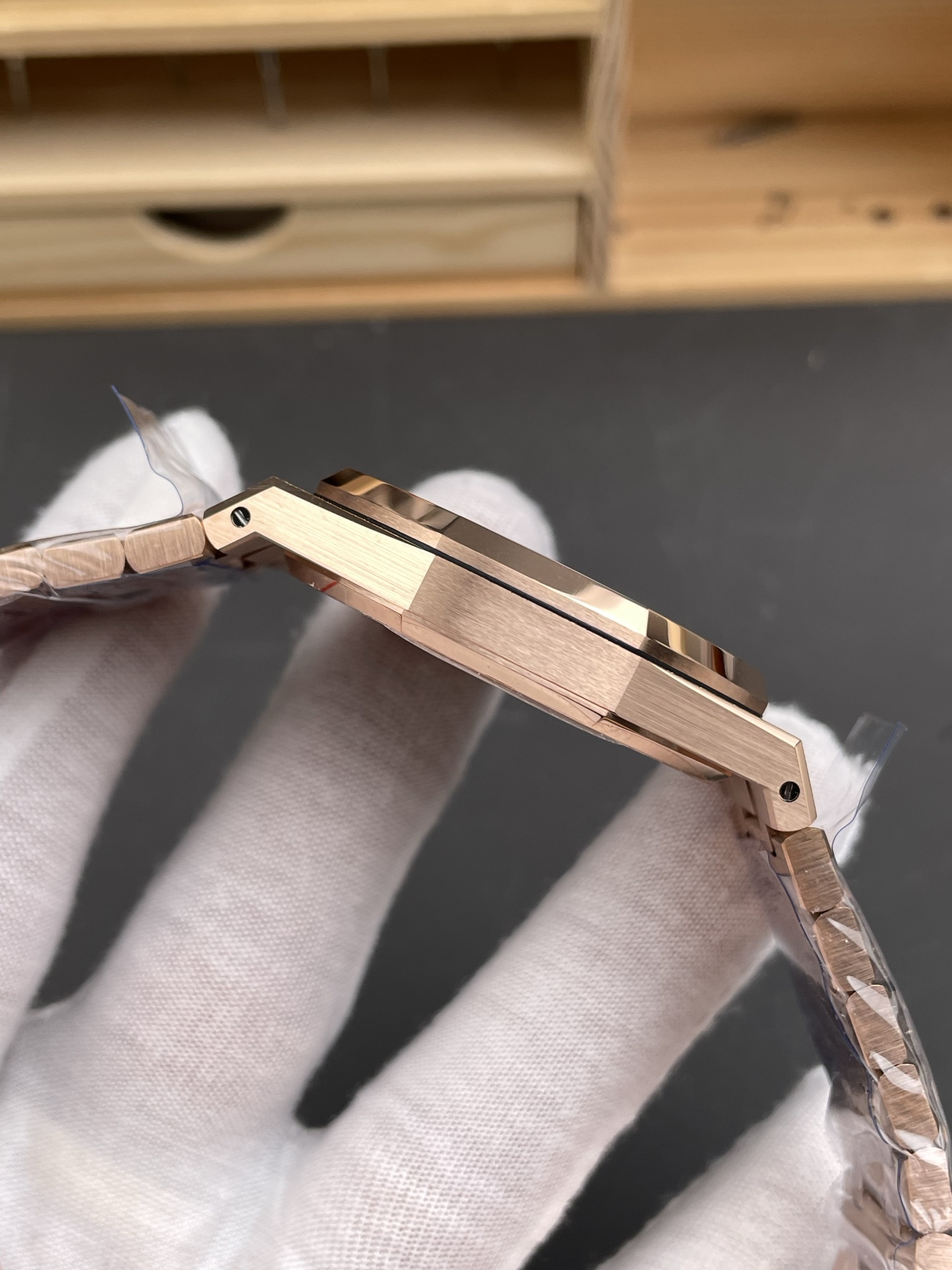 Audemars Piguet Thb 15412 Rose Gold Plated /41 mm /3132