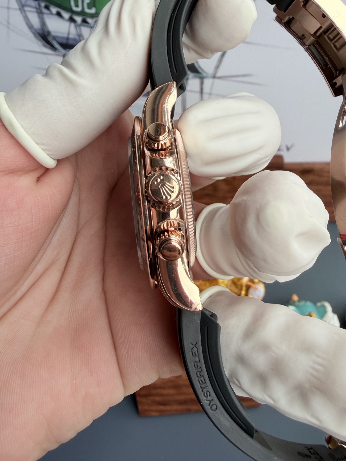 Rolex Ufo 4131 Rose Gold Plated 157gram Qf