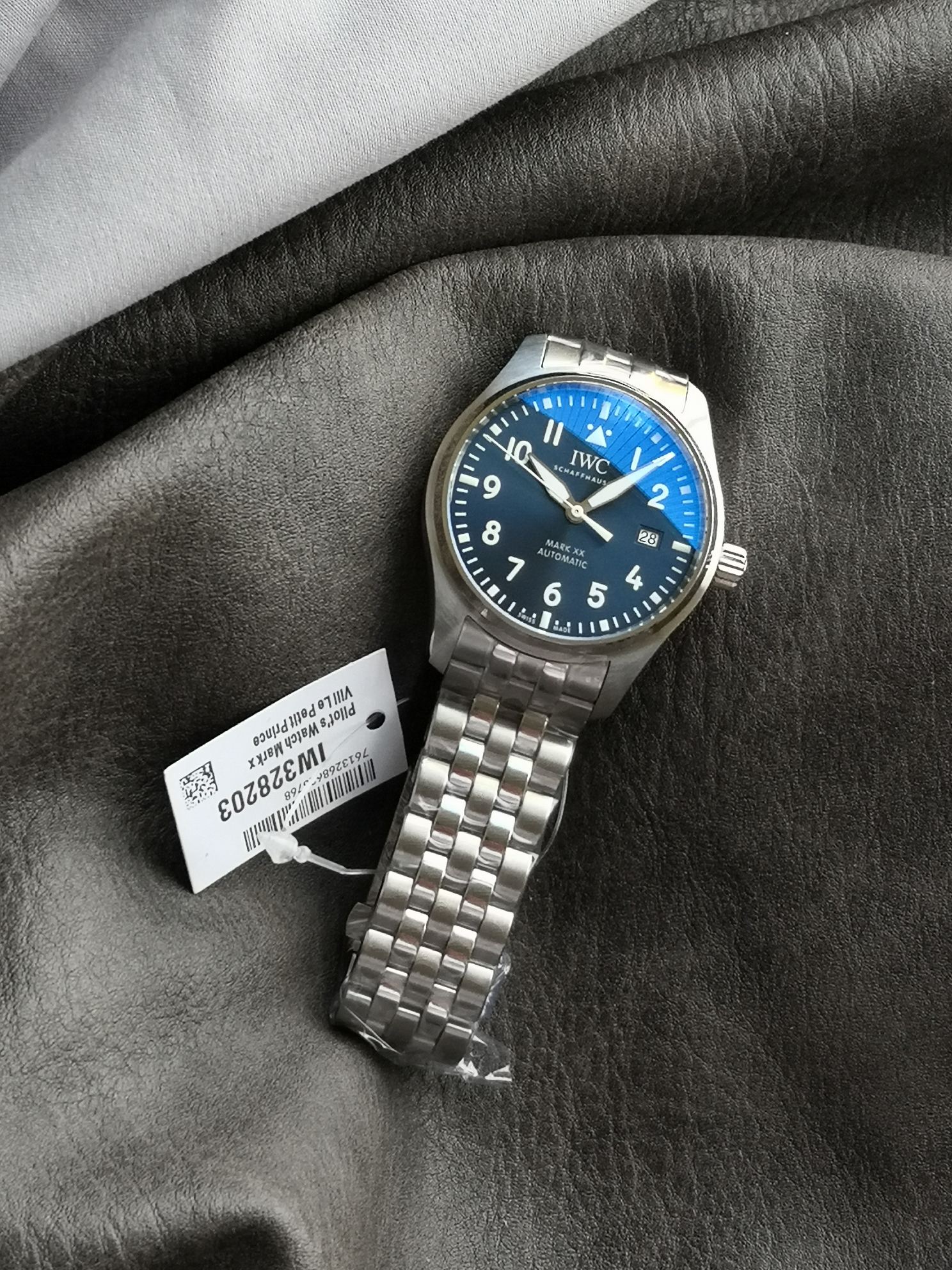 Iwc V7 :iwciwc Iw328204 Watch Case Dial, 2892 Mechanicalmovement,40