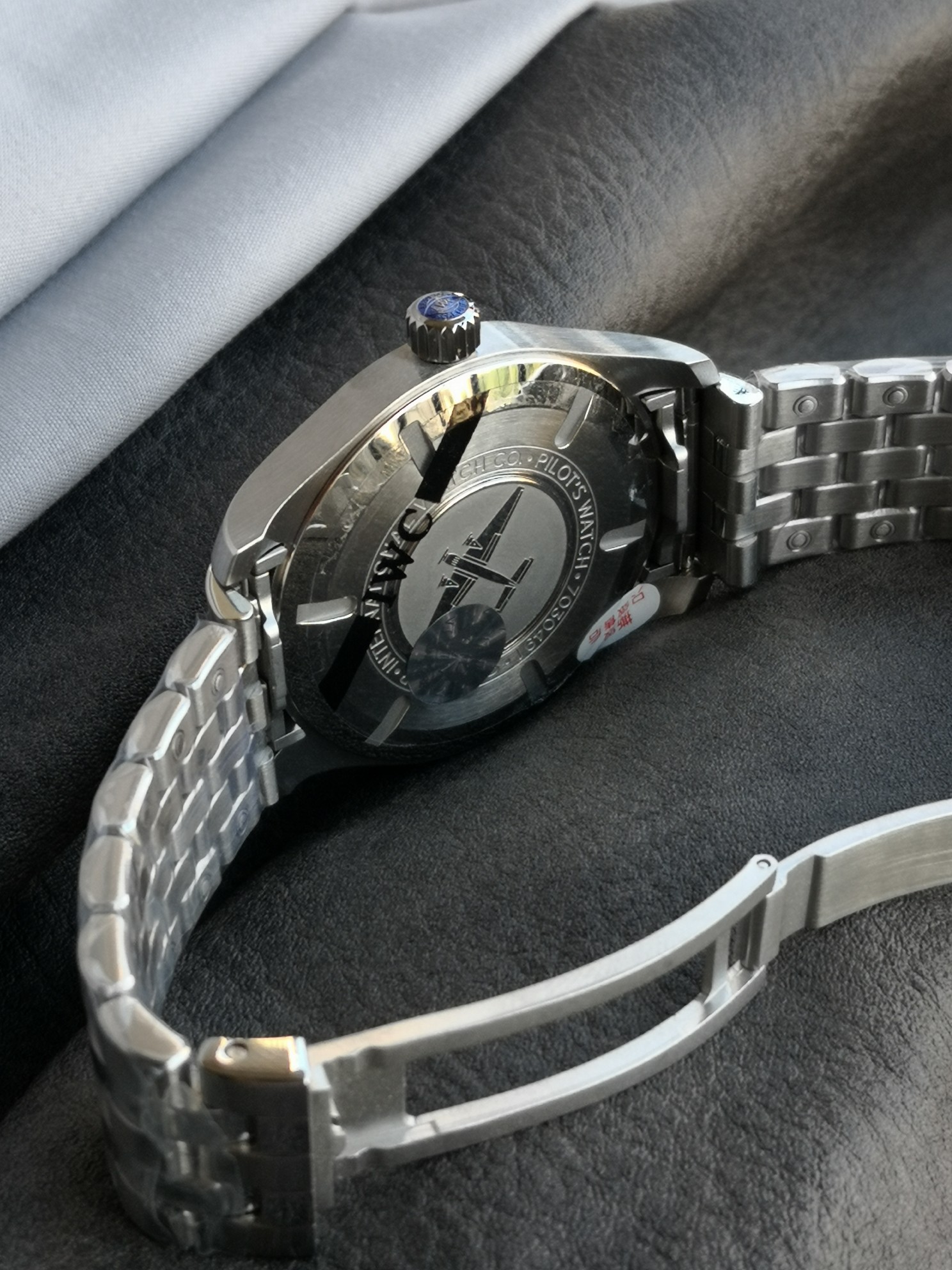 Iwc V7 :iwciwc Iw328204 Watch Case Dial, 2892 Mechanicalmovement,40