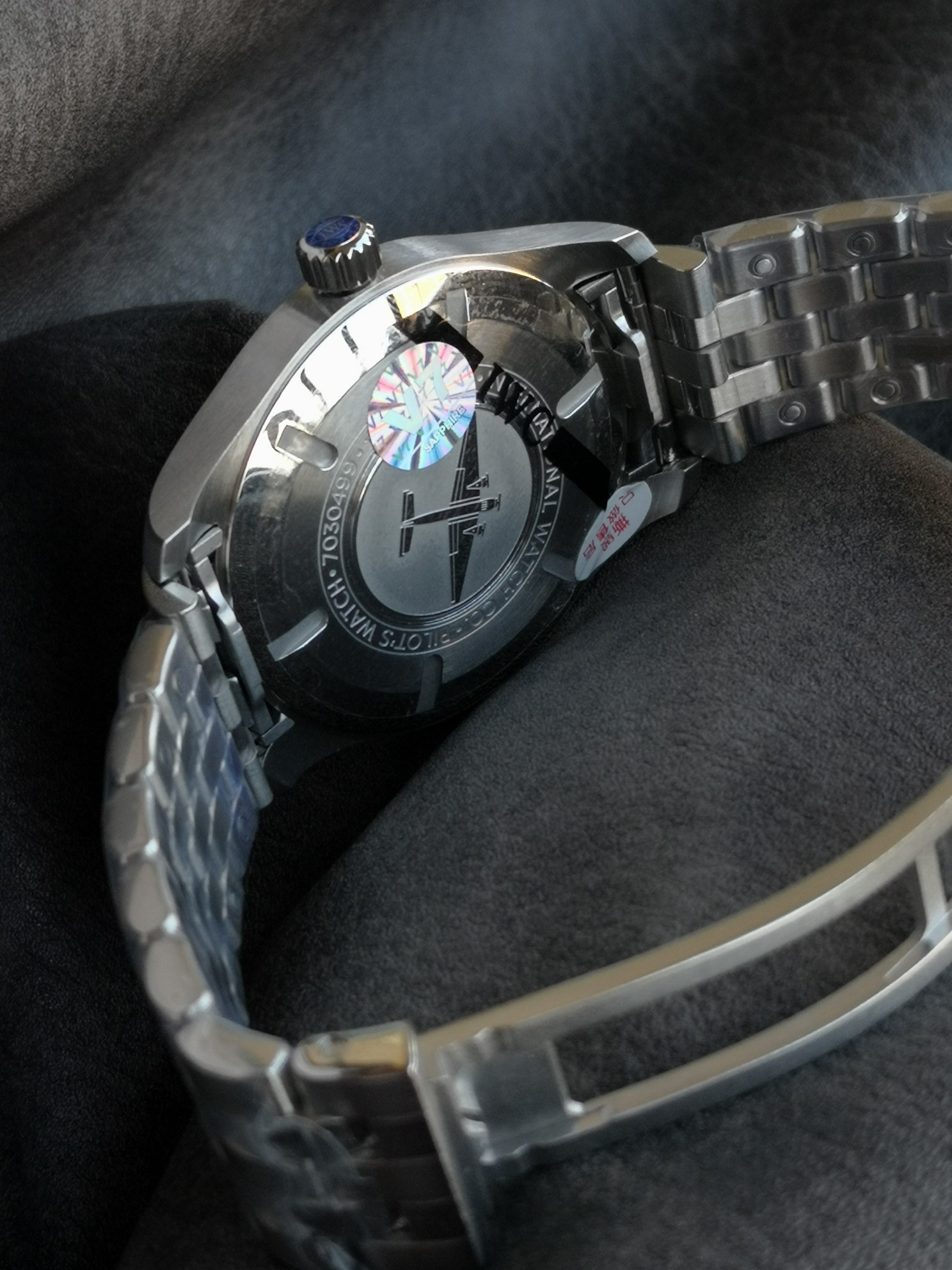 Iwc V7 :iwciwc Iw328206 Watch Case Dial, 2892 Mechanicalmovement,40