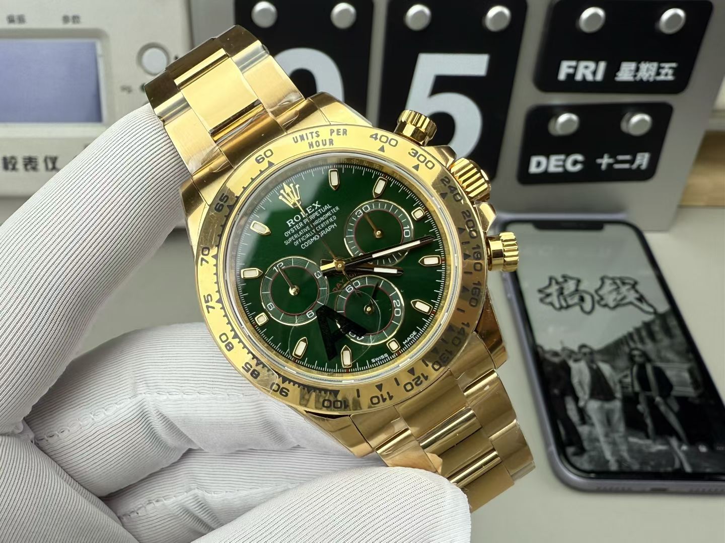 Rolex Vs V3 /40 mm /4130 / 179g