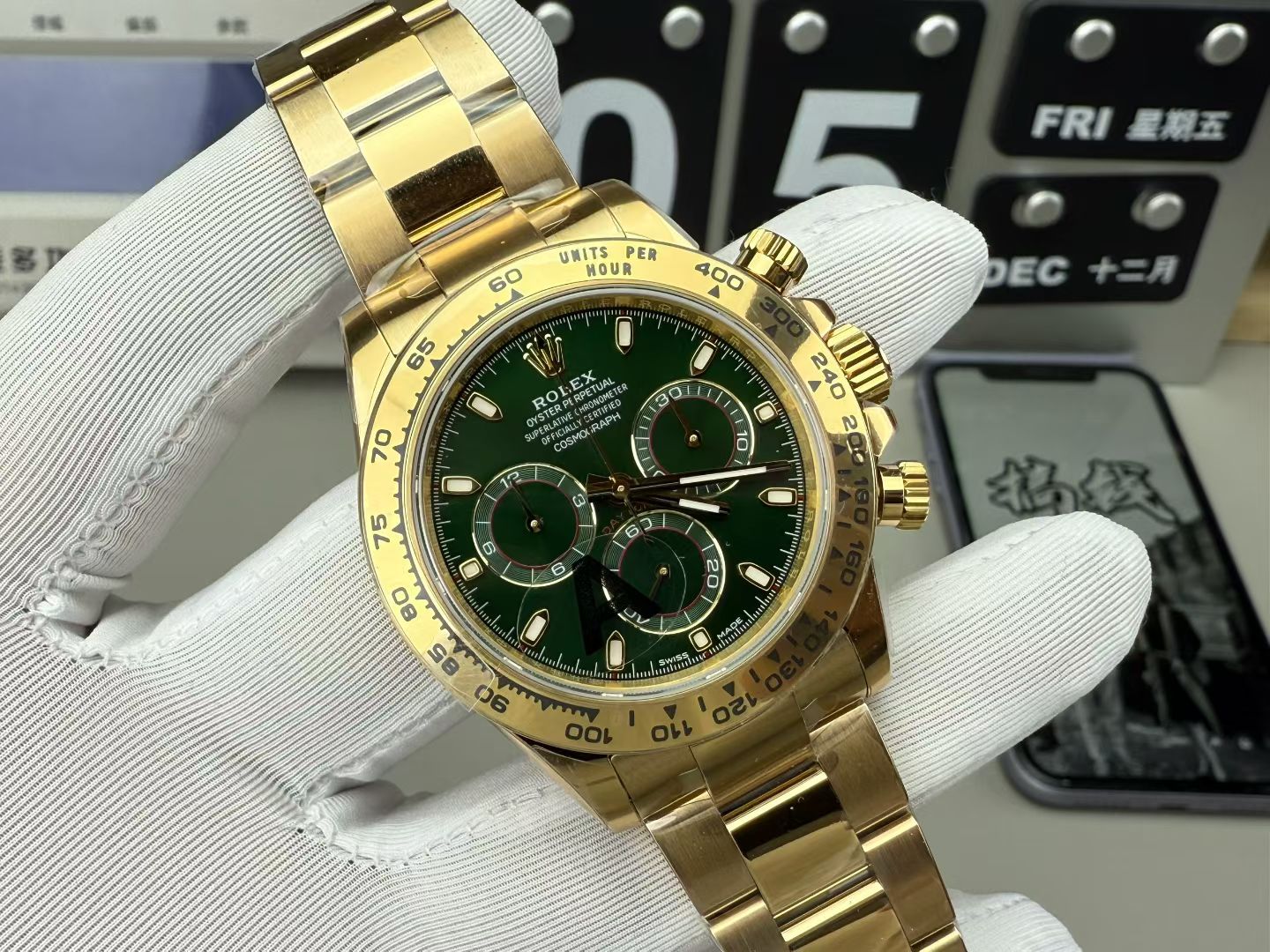 Rolex Vs V3 /40 mm /4130 / 179g