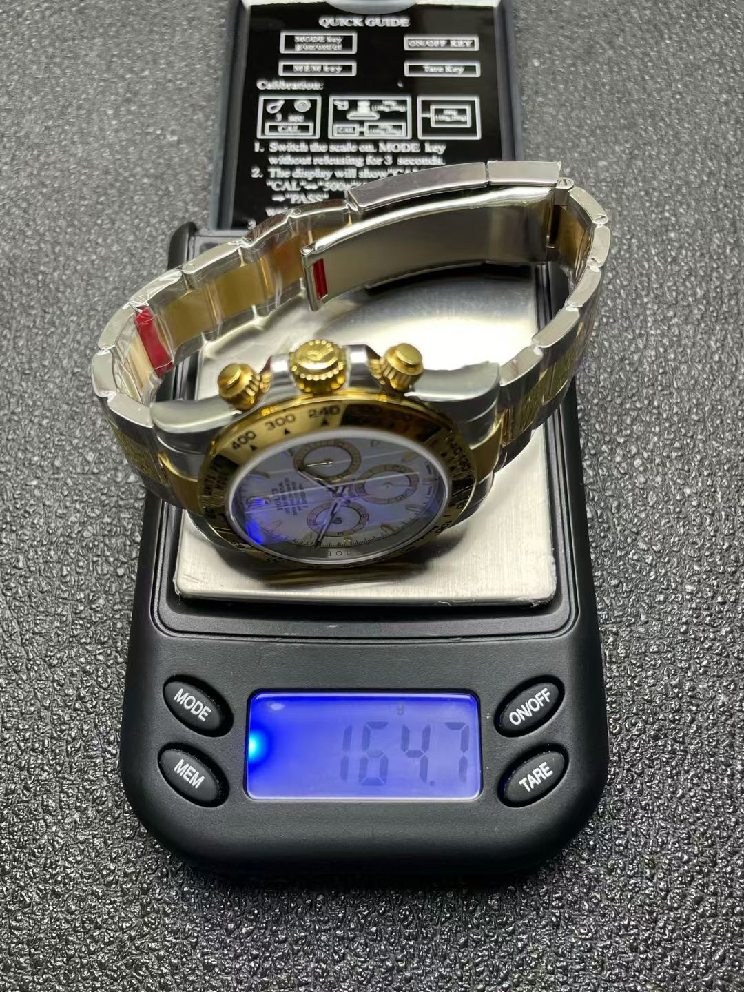 Rolex Vs 164 Gram Stainless Steel 4131 movement