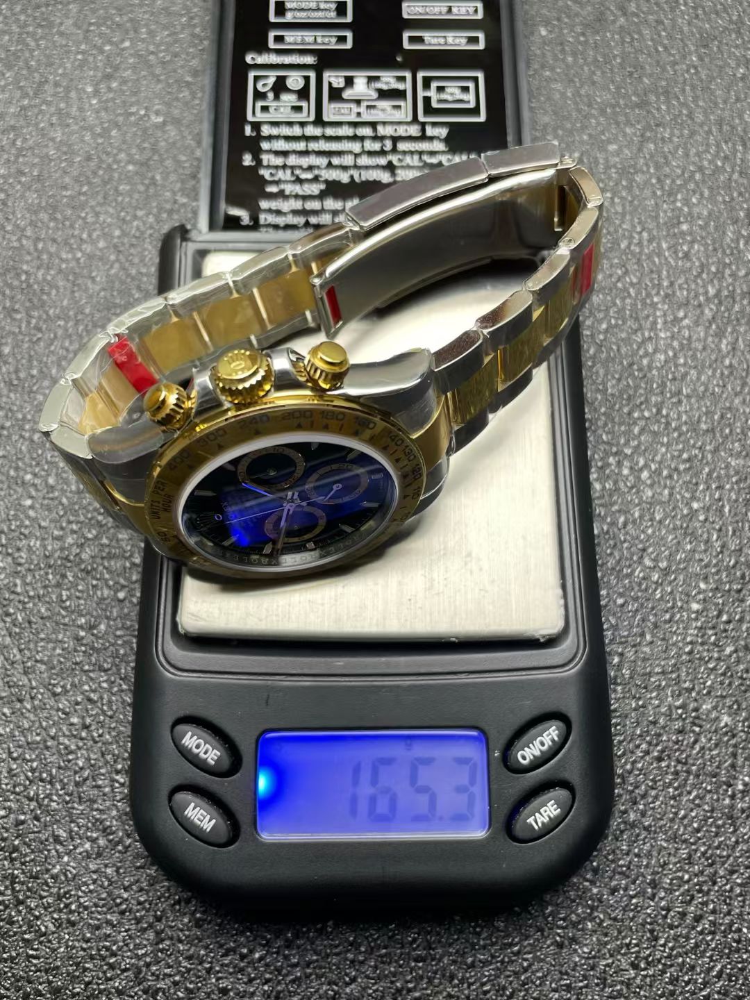 Rolex Vs 164 Gram Stainless Steel 4131 movement