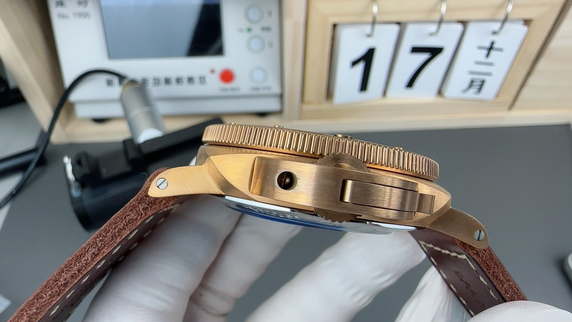 Panerai Vspanerai Pam00968 Watch Case Strap, Dial, Cal.p.9010 Mechanical,47