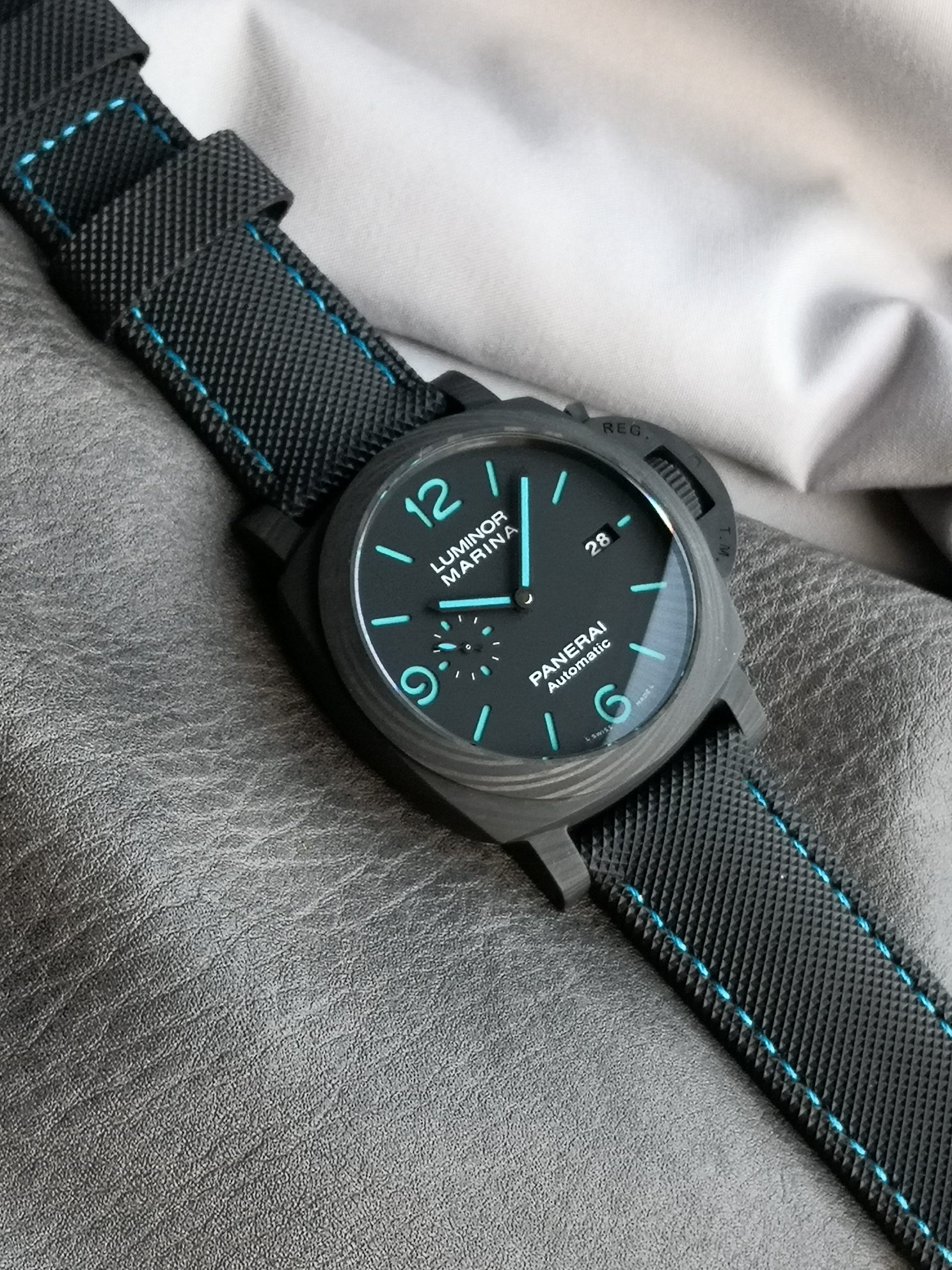 Panerai Vs Pam01661 Watch Case, Dial,9010 Mechanical,44