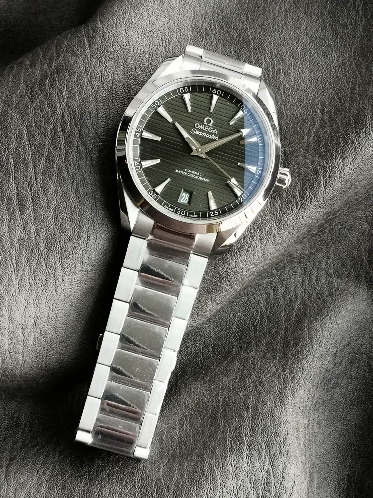 Omega Vs 001 Watch Case Dial Hands Markers Super-luminovaluminous 8900 Mechanical,41