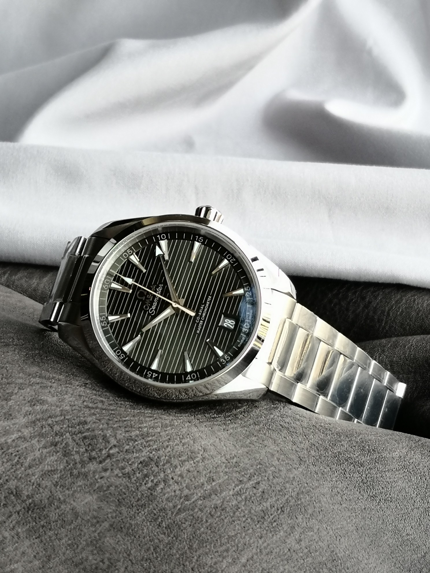 Omega Vs 001 Watch Case Dial Hands Markers Super-luminovaluminous 8900 Mechanical,41