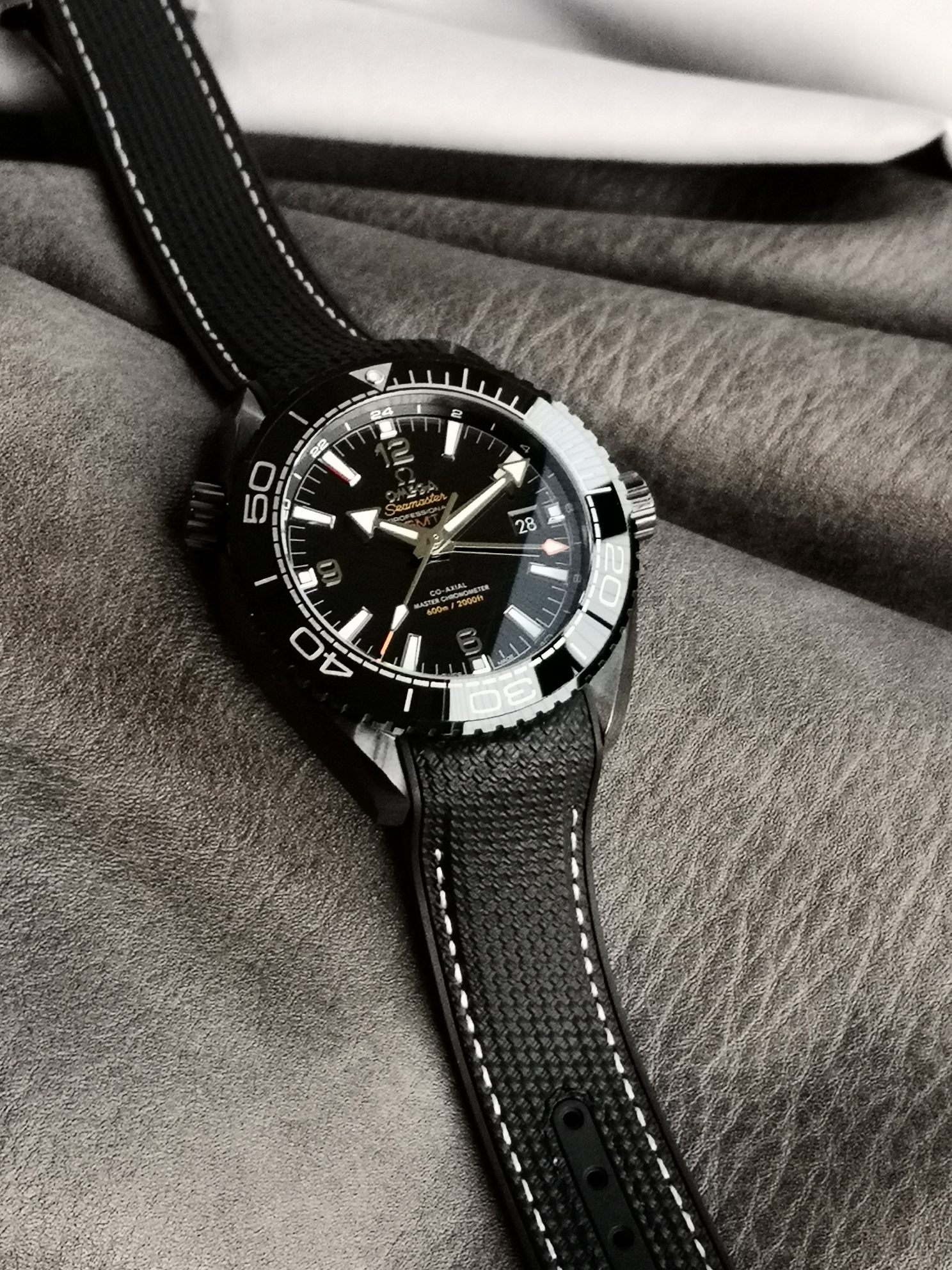 Omega Vs 001 ,ceramicwatch Case,ceramic, Watch Dial Hands, 8906 Mechanical,5