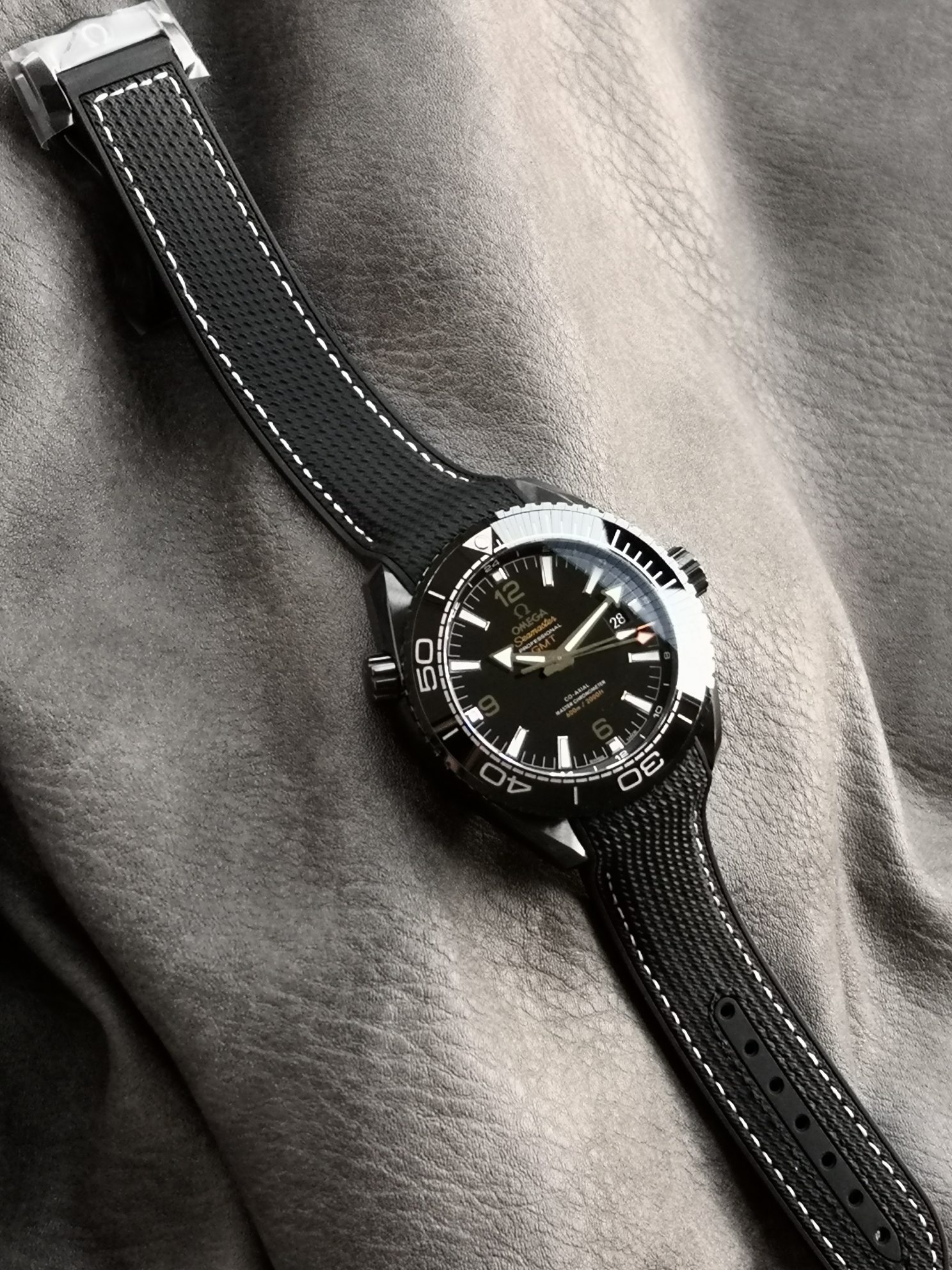 Omega Vs 001 ,ceramicwatch Case,ceramic, Watch Dial Hands, 8906 Mechanical,5