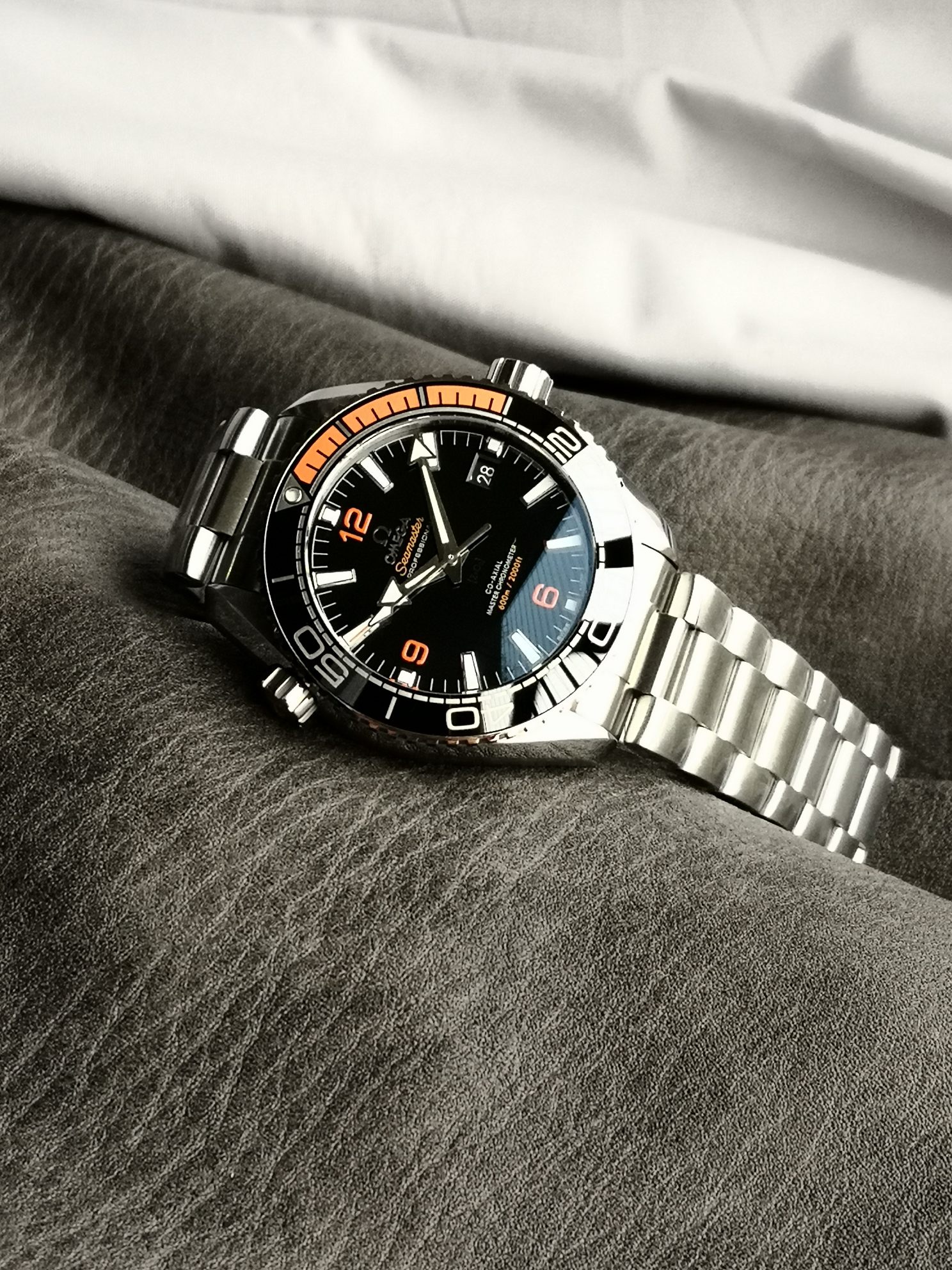 Omega Vs 002 Watch Case,1/4 Ceramic Dial,8900 Mechanical,5