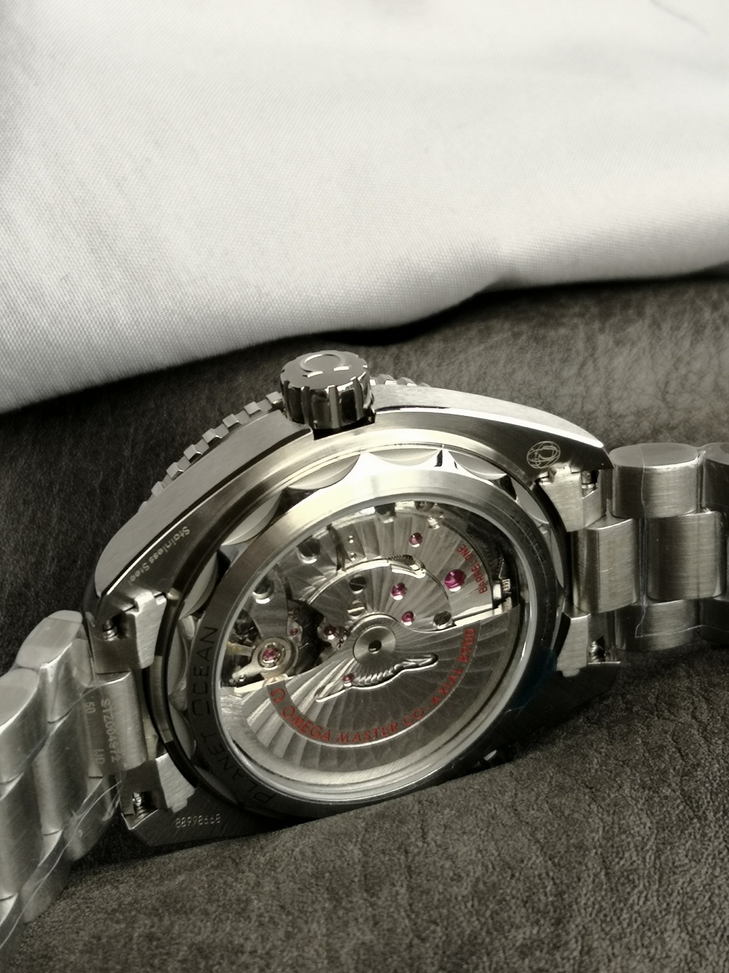 Omega Vs 002 Watch Case,1/4 Ceramic Dial,8900 Mechanical,5