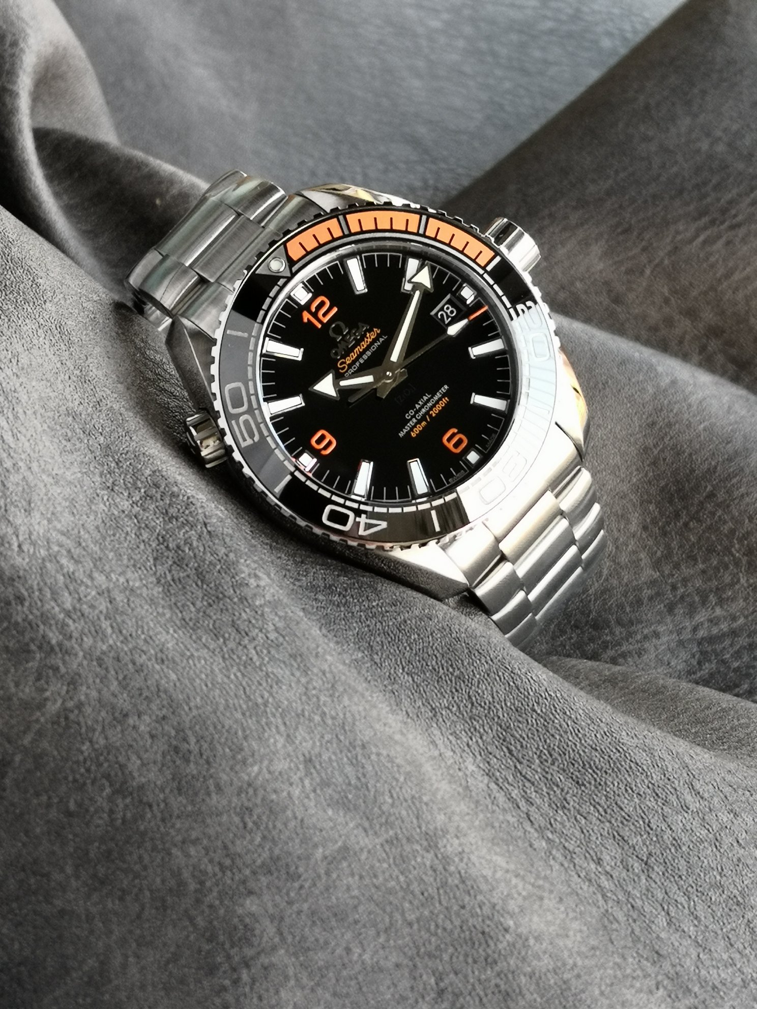 Omega Vs 002 Watch Case,1/4 Ceramic Dial,8900 Mechanical,5