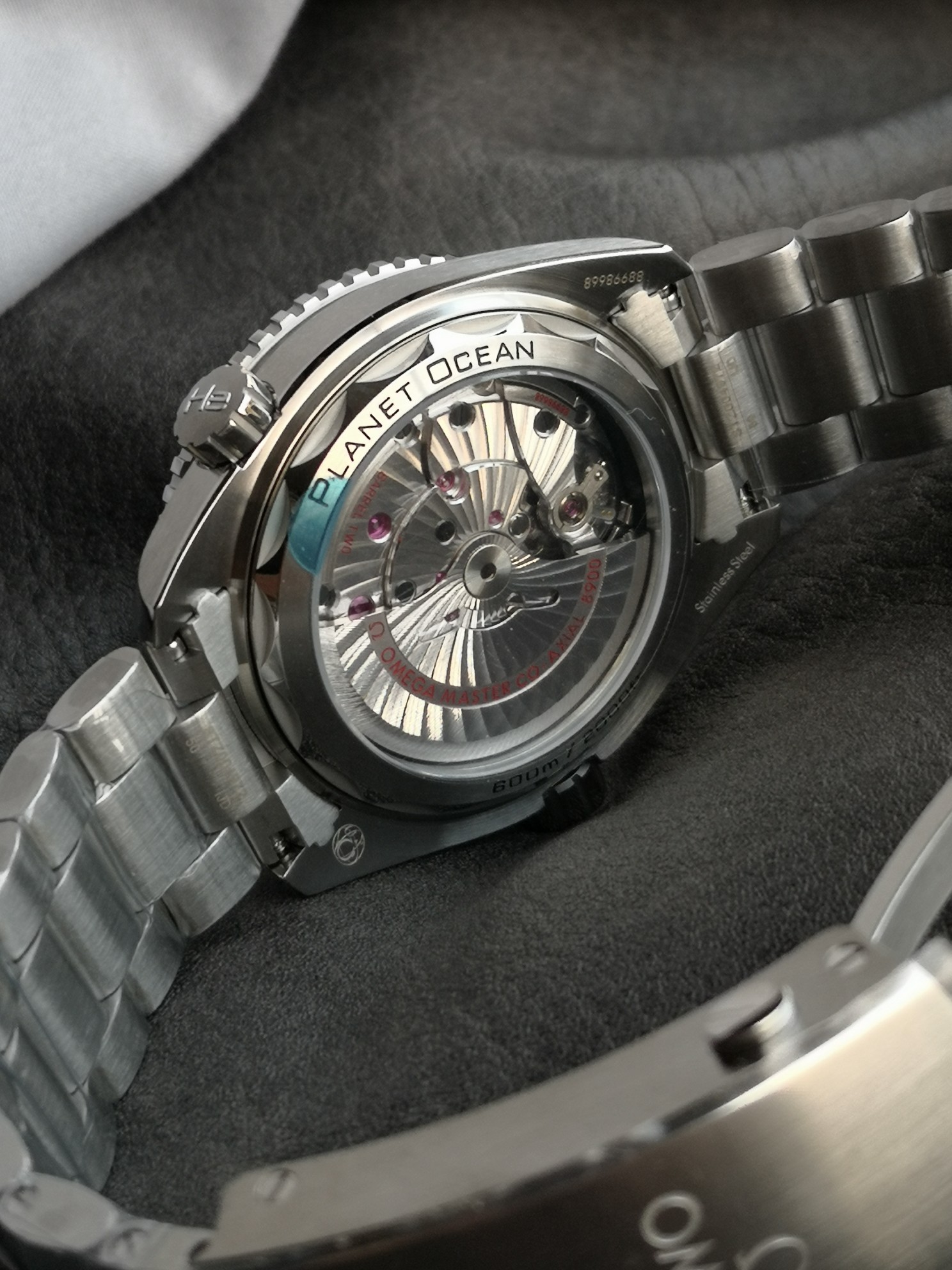 Omega Vs 002 Watch Case,1/4 Ceramic Dial,8900 Mechanical,5