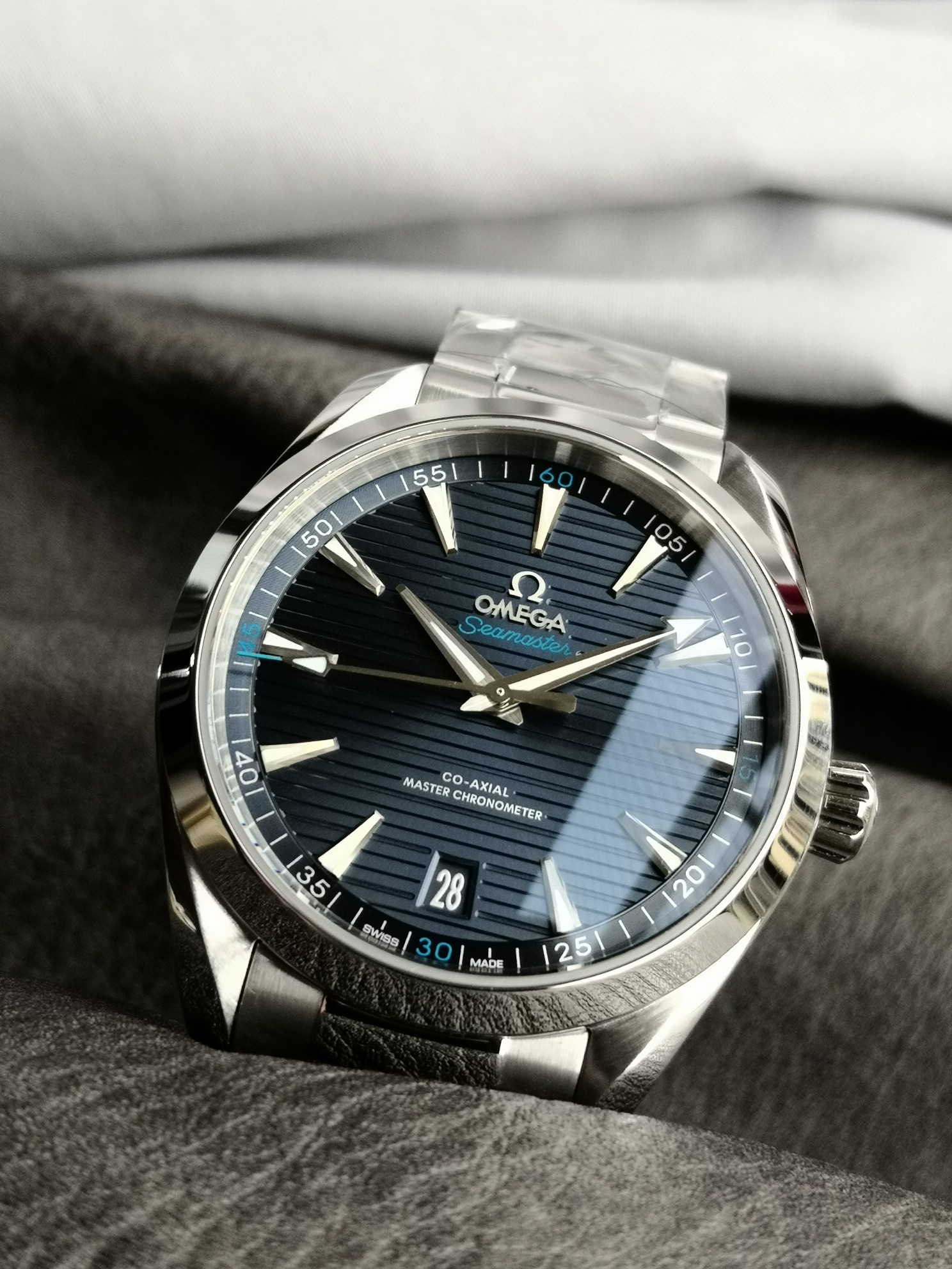 Omega Vs 004 Watch Case, Dial Hands Markers Super-luminovaluminous ,8900 Mechanical,41