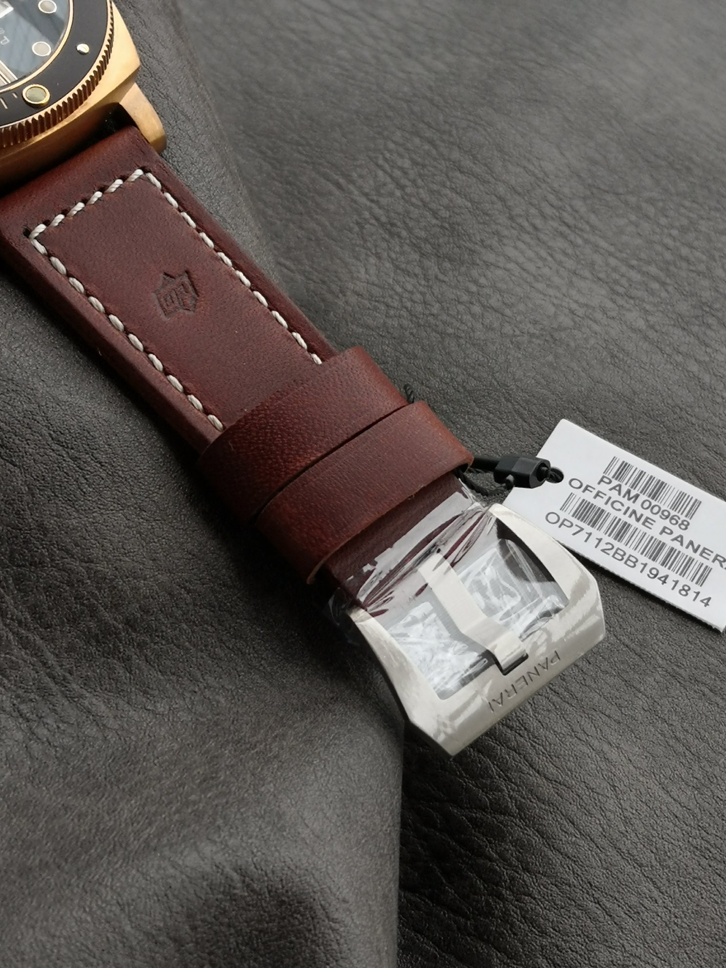 Panerai Vs Pam00968 Watch Case Strap, Dial, Cal.p.9010 Mechanical,47