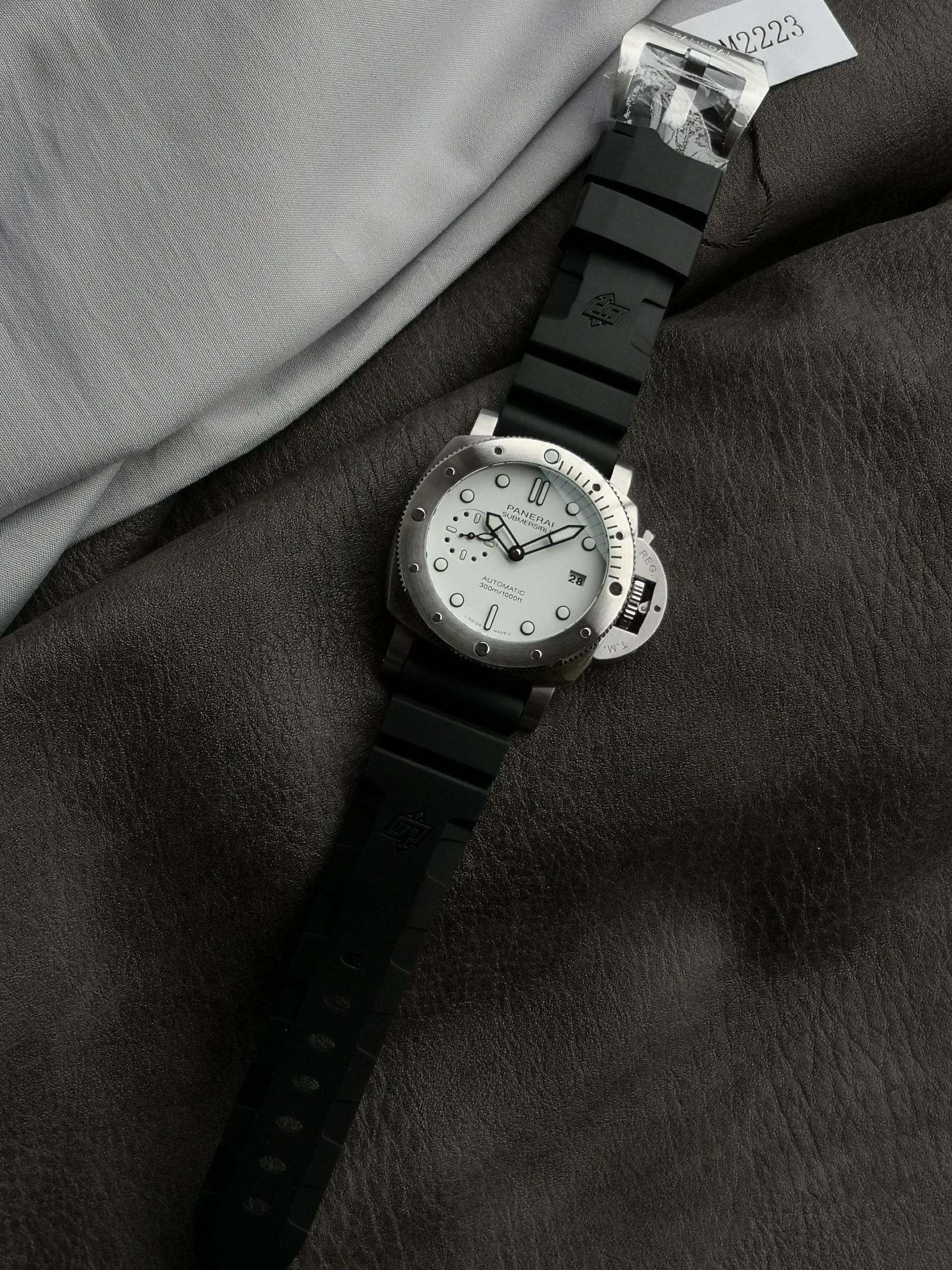 Panerai Vs Pam02223 Watch Case Strap, Dial, P.900 Mechanicalmovement,size:42