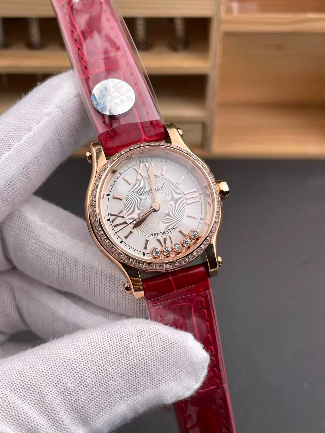 Chopard Yf Rose Gold Plated 5 /33 mm /2892