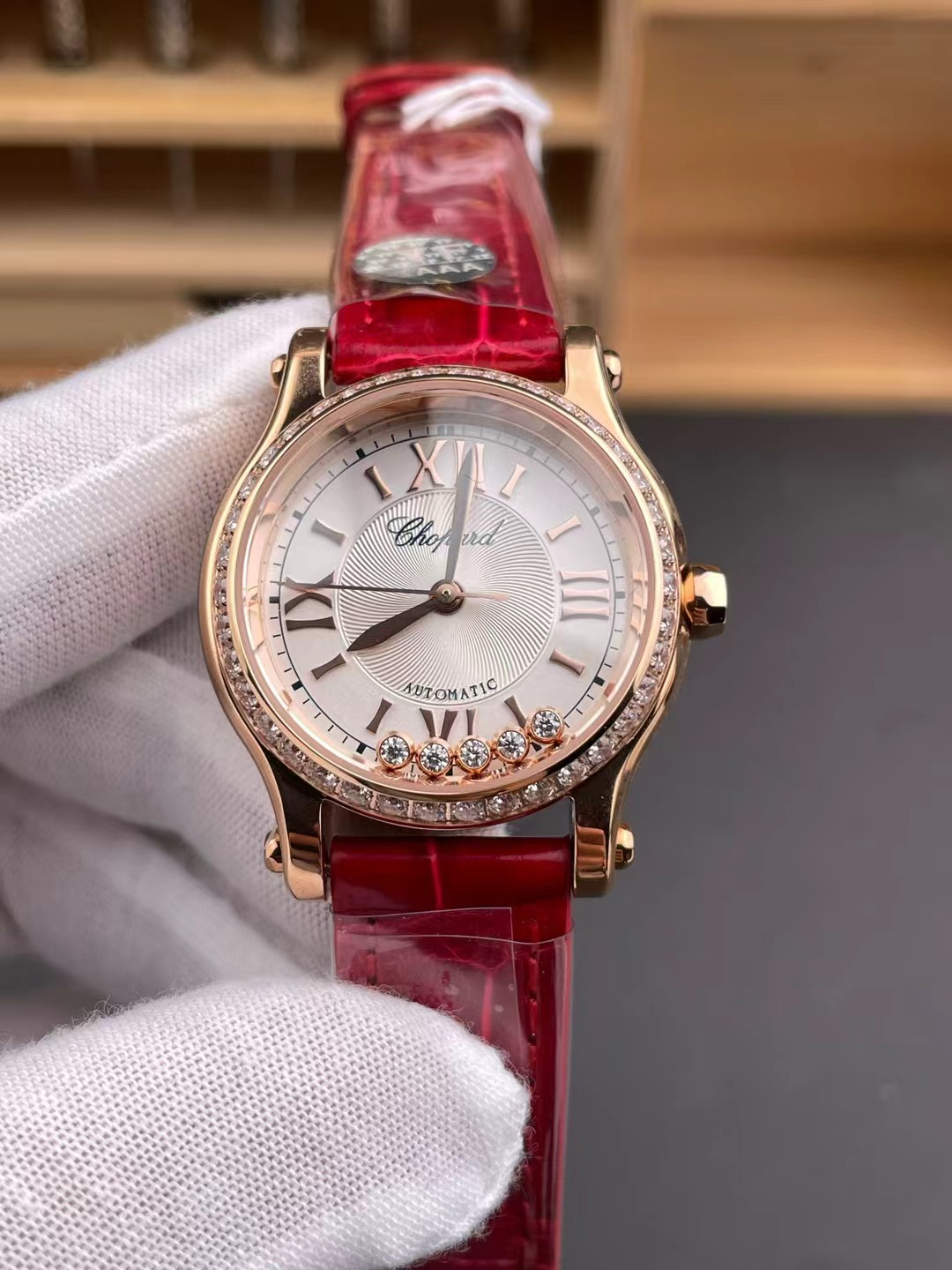 Chopard Yf Rose Gold Plated 5 /33 mm /2892