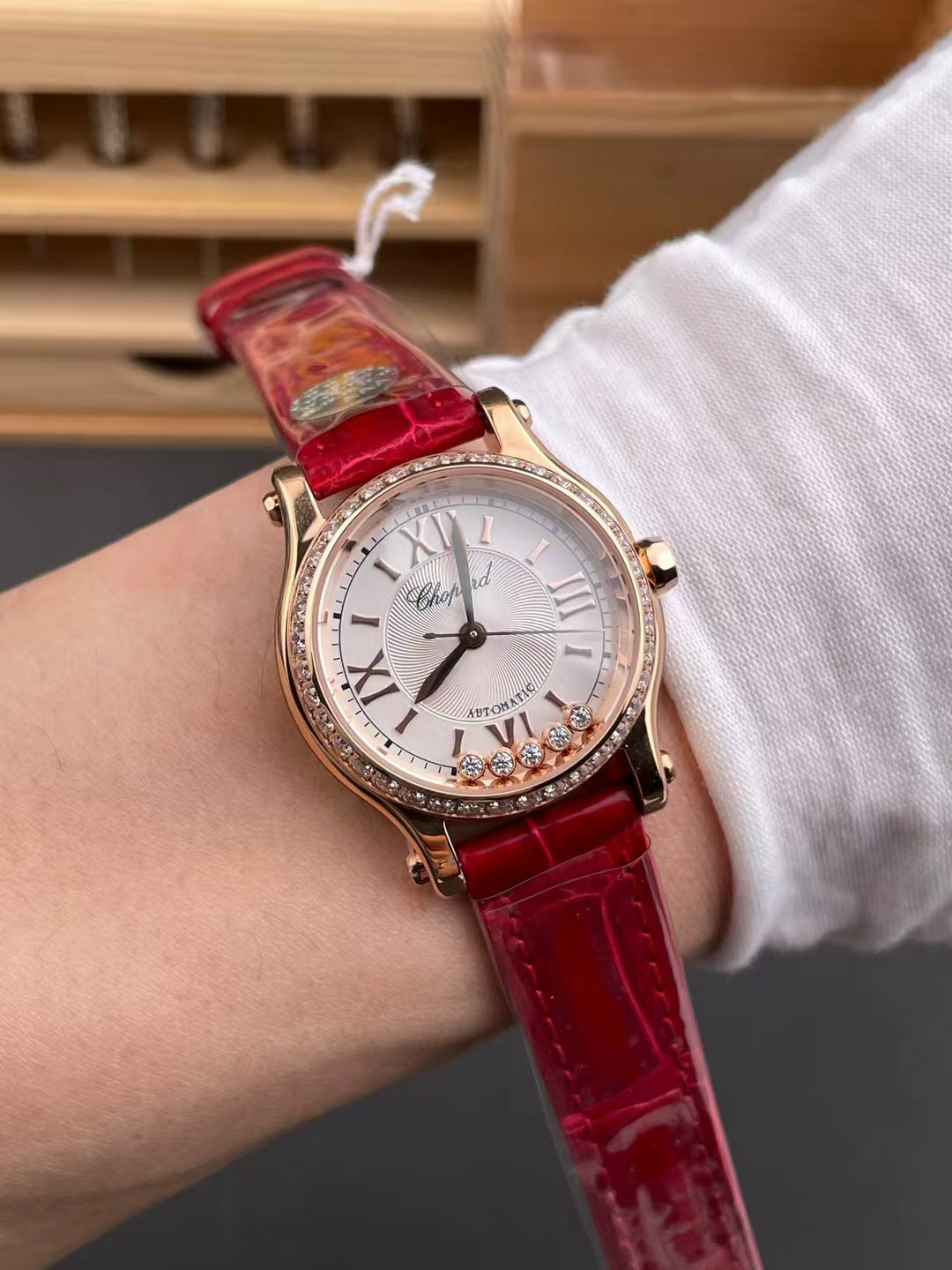 Chopard Yf Rose Gold Plated 5 /33 mm /2892