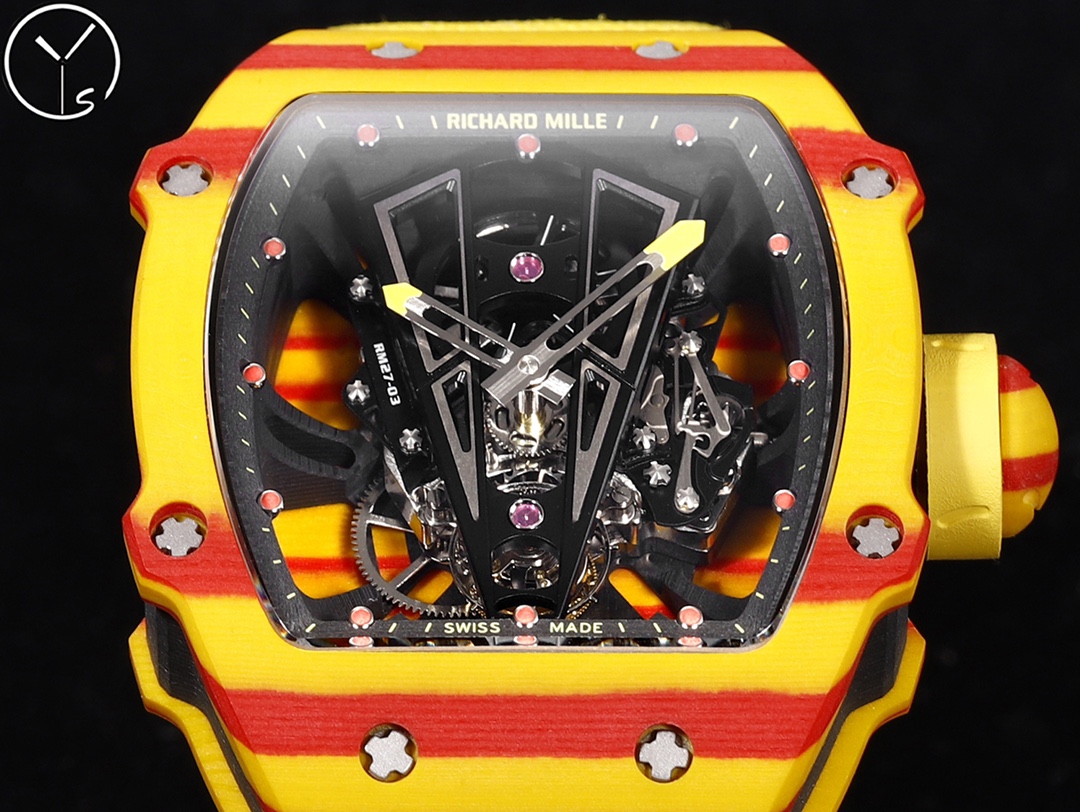 Richard Mille Ys Rm2703 Watch Case Tptquartz Diameter:50 Casethickness:5 Rm2703 Casemovement ,movementwatch Movement Tpt