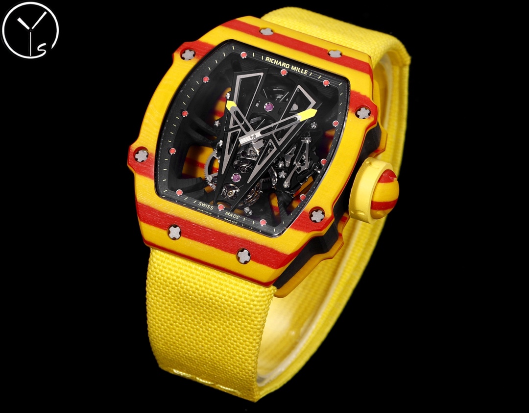 Richard Mille Ys Rm2703 Watch Case Tptquartz Diameter:50 Casethickness:5 Rm2703 Casemovement ,movementwatch Movement Tpt