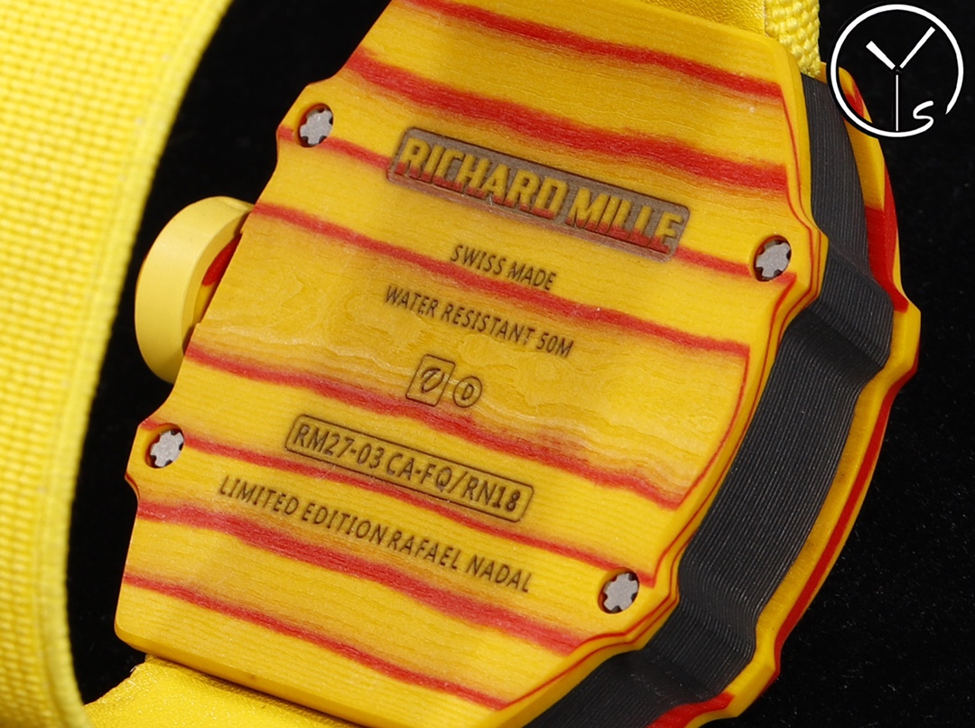 Richard Mille Ys Rm2703 Watch Case Tptquartz Diameter:50 Casethickness:5 Rm2703 Casemovement ,movementwatch Movement Tpt