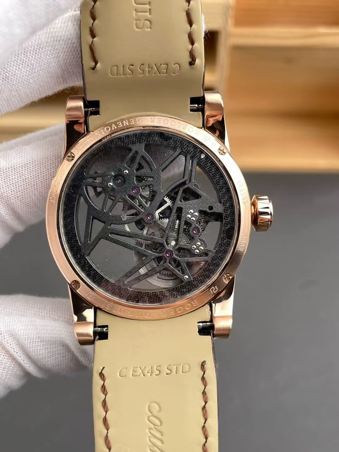 Roger Dubuis Ys Rose Gold Plated /45 mm /