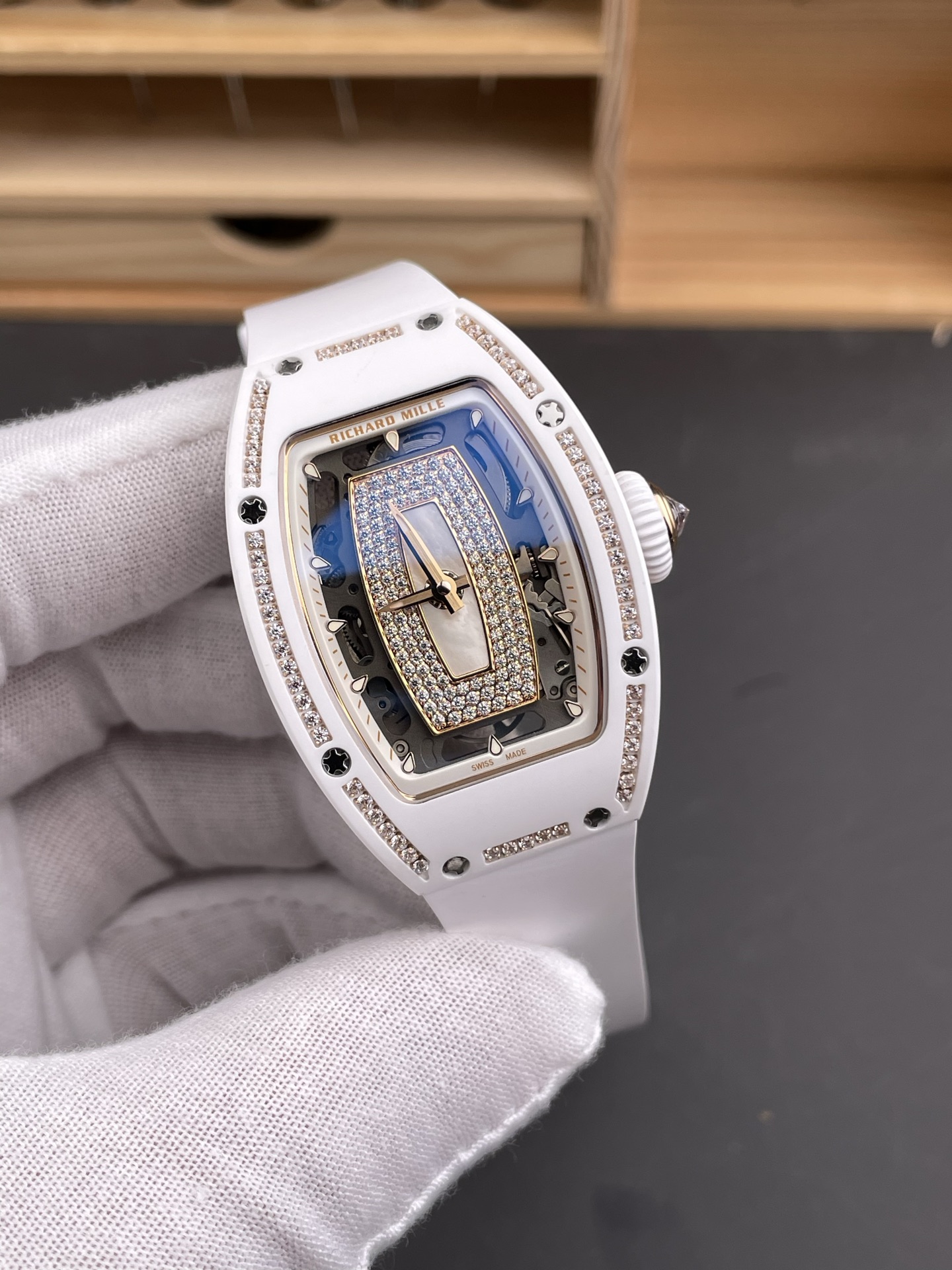 Richard Mille Zf Rm07-01 Ceramic /45 mm /crma2 /6
