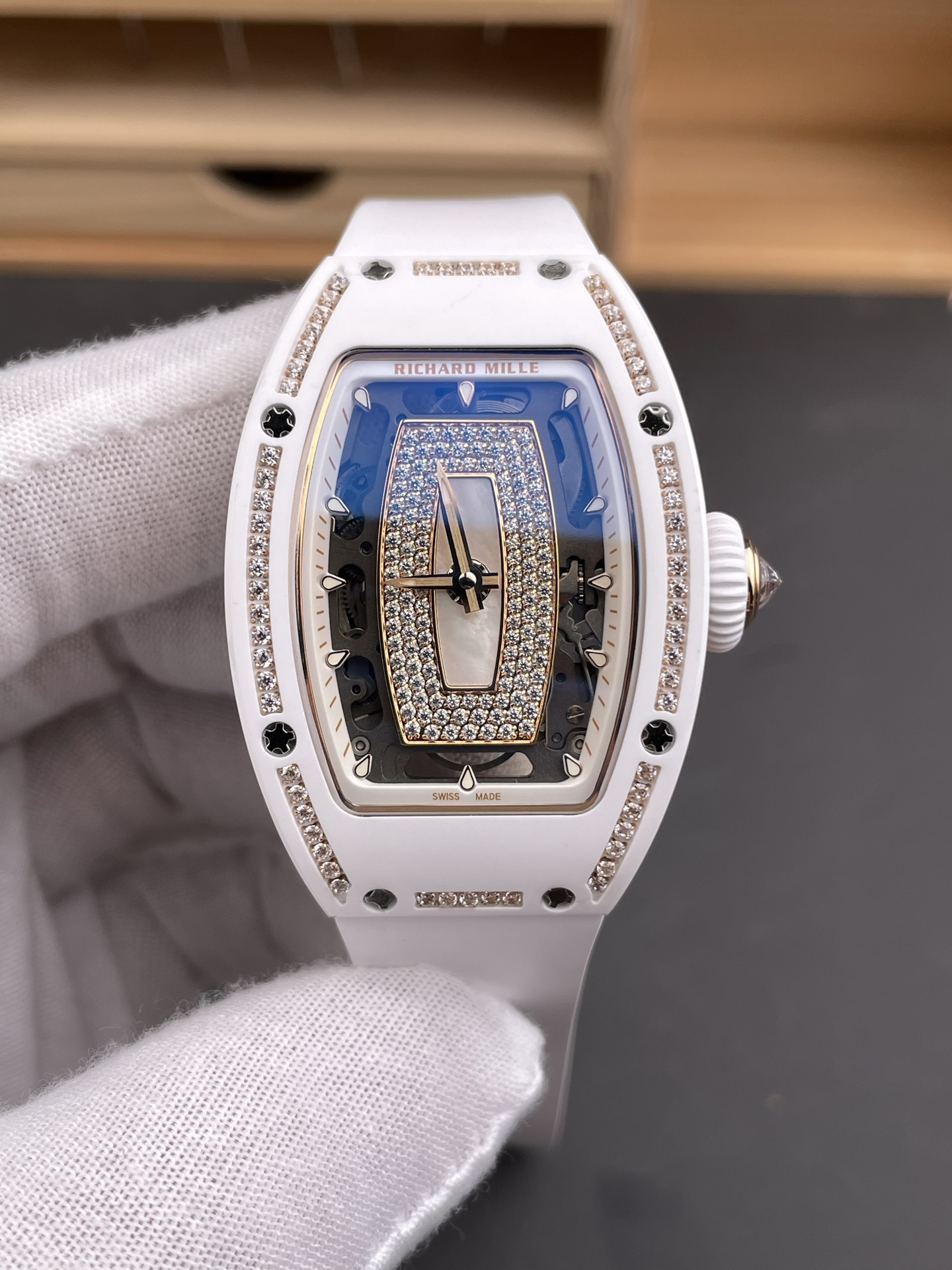 Richard Mille Zf Rm07-01 Ceramic /45 mm /crma2 /6